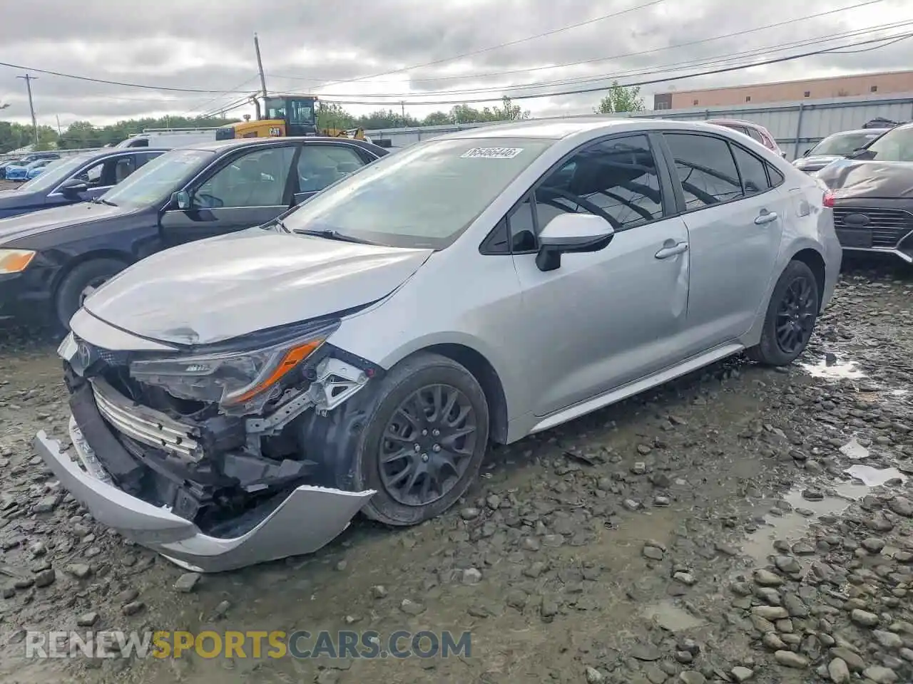 1 Фотография поврежденного автомобиля 5YFEPMAE3MP233434 TOYOTA COROLLA 2021