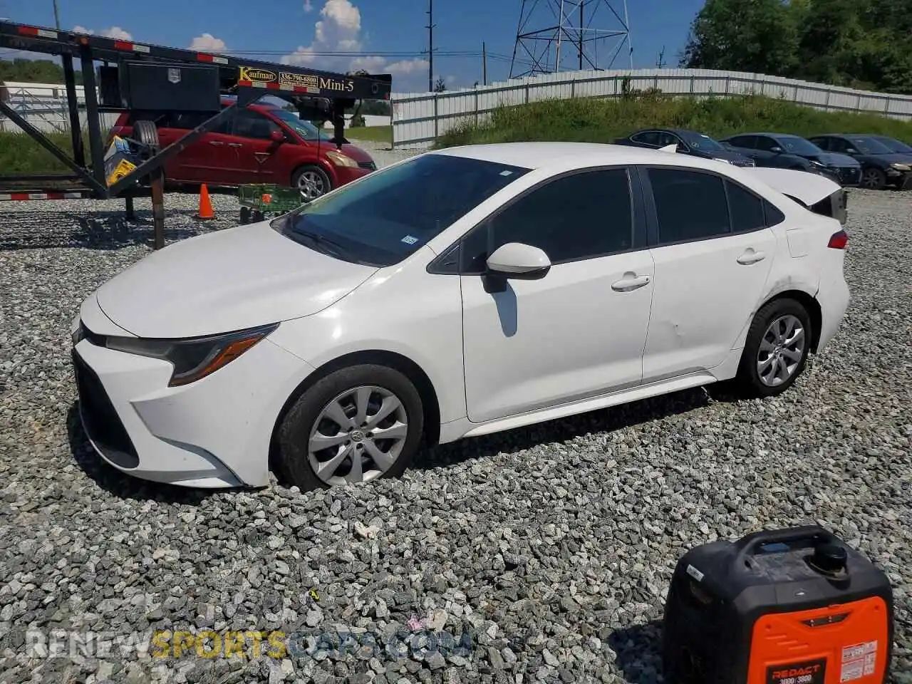 1 Фотография поврежденного автомобиля 5YFEPMAE3MP234938 TOYOTA COROLLA 2021