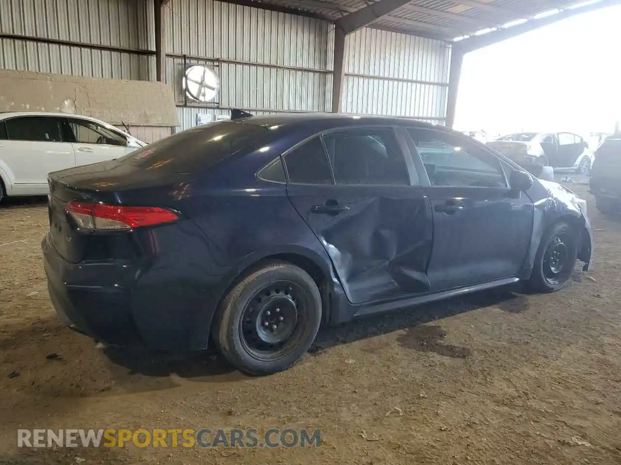 3 Photograph of a damaged car 5YFEPMAE3MP235152 TOYOTA COROLLA 2021