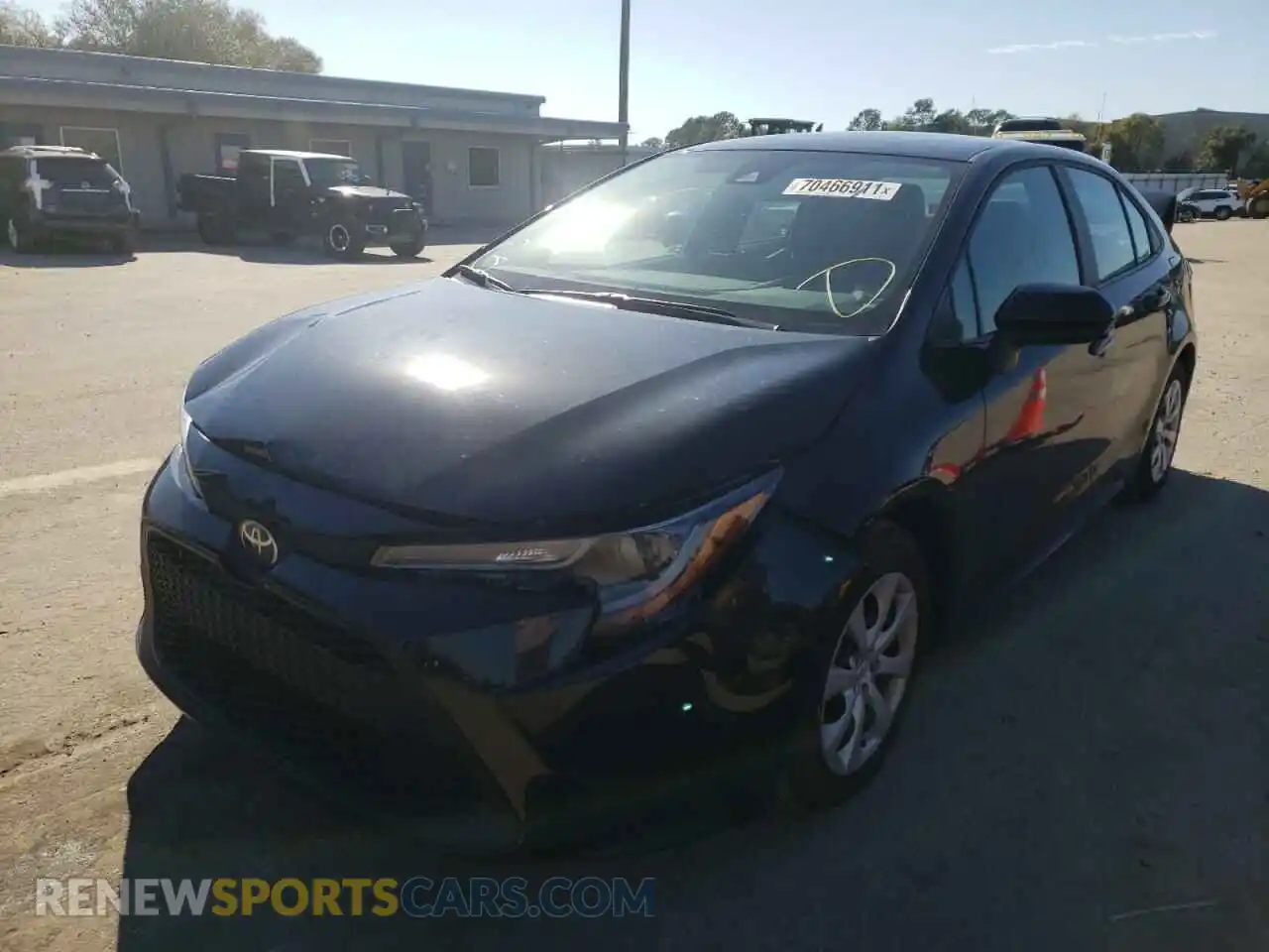 2 Photograph of a damaged car 5YFEPMAE3MP235653 TOYOTA COROLLA 2021