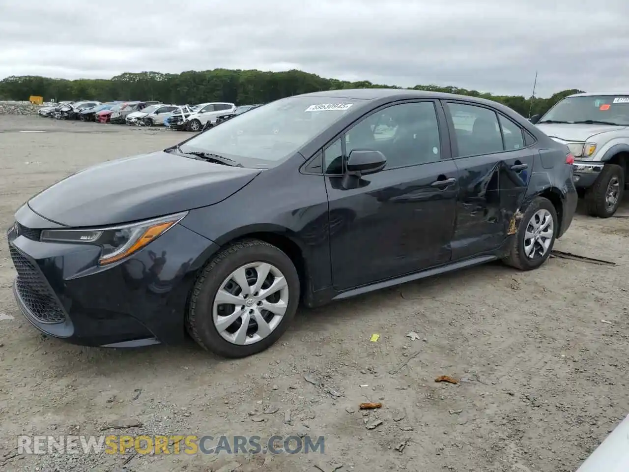 1 Photograph of a damaged car 5YFEPMAE3MP236673 TOYOTA COROLLA 2021