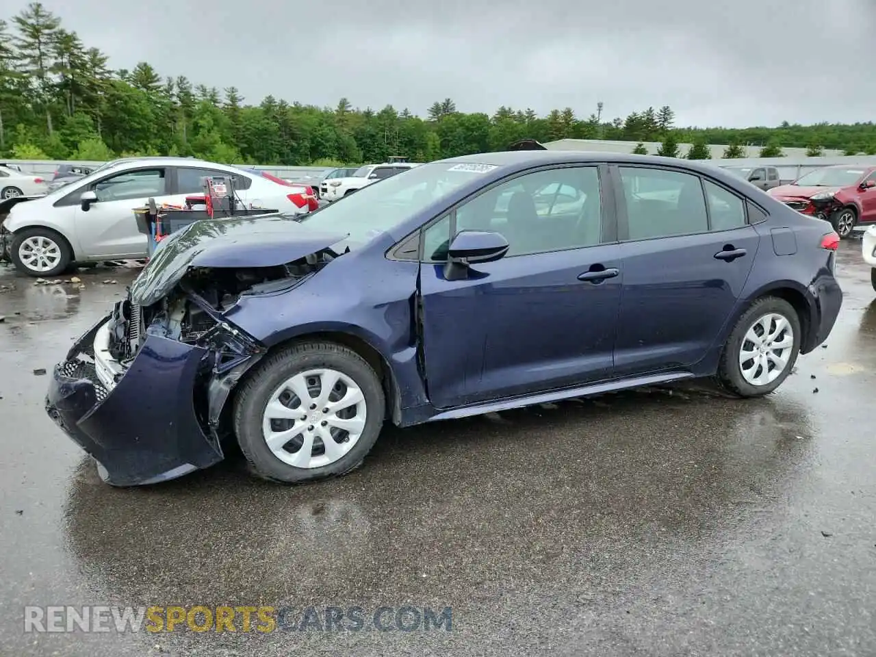 1 Photograph of a damaged car 5YFEPMAE3MP240609 TOYOTA COROLLA 2021