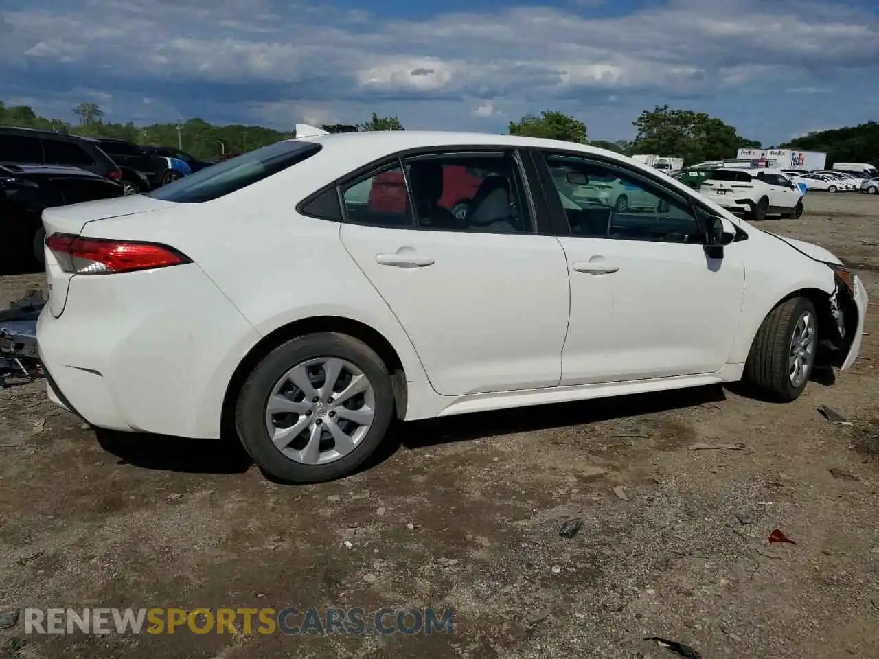 3 Photograph of a damaged car 5YFEPMAE3MP241856 TOYOTA COROLLA 2021