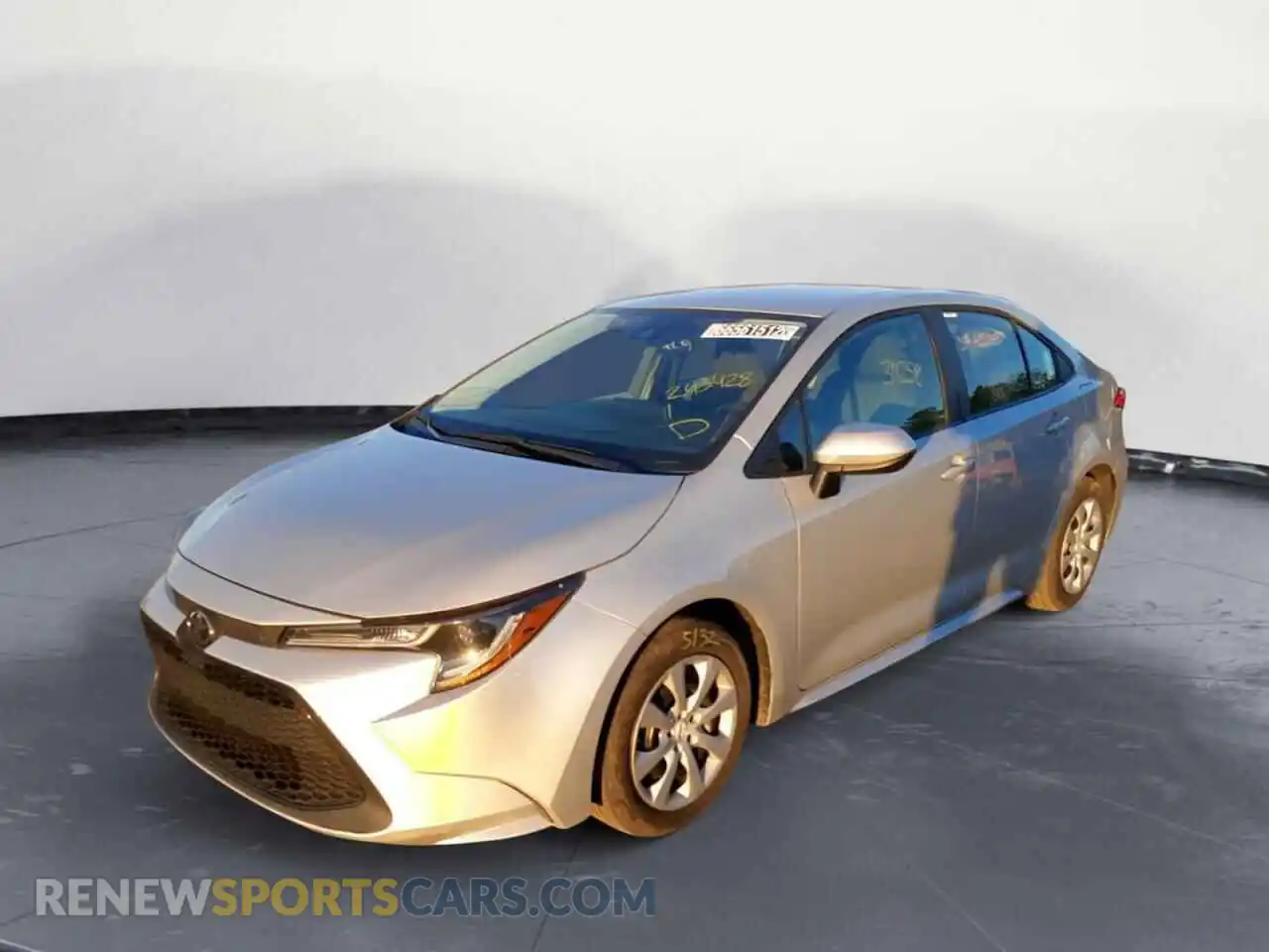 2 Photograph of a damaged car 5YFEPMAE3MP243428 TOYOTA COROLLA 2021