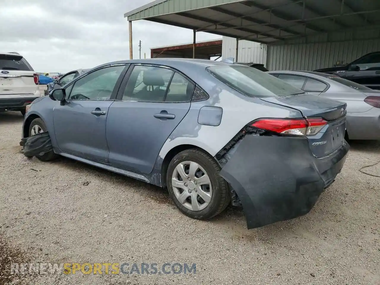 2 Photograph of a damaged car 5YFEPMAE3MP246846 TOYOTA COROLLA 2021