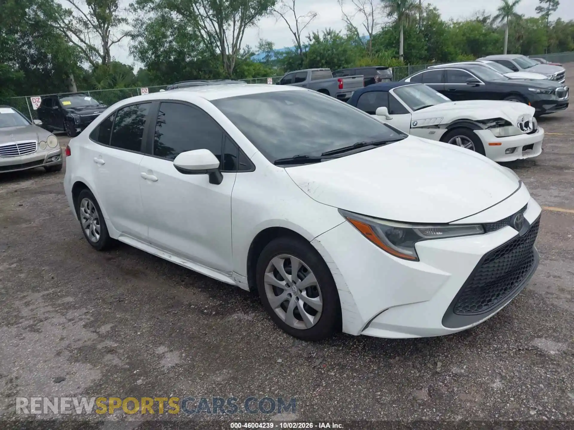 1 Photograph of a damaged car 5YFEPMAE3MP246930 TOYOTA COROLLA 2021