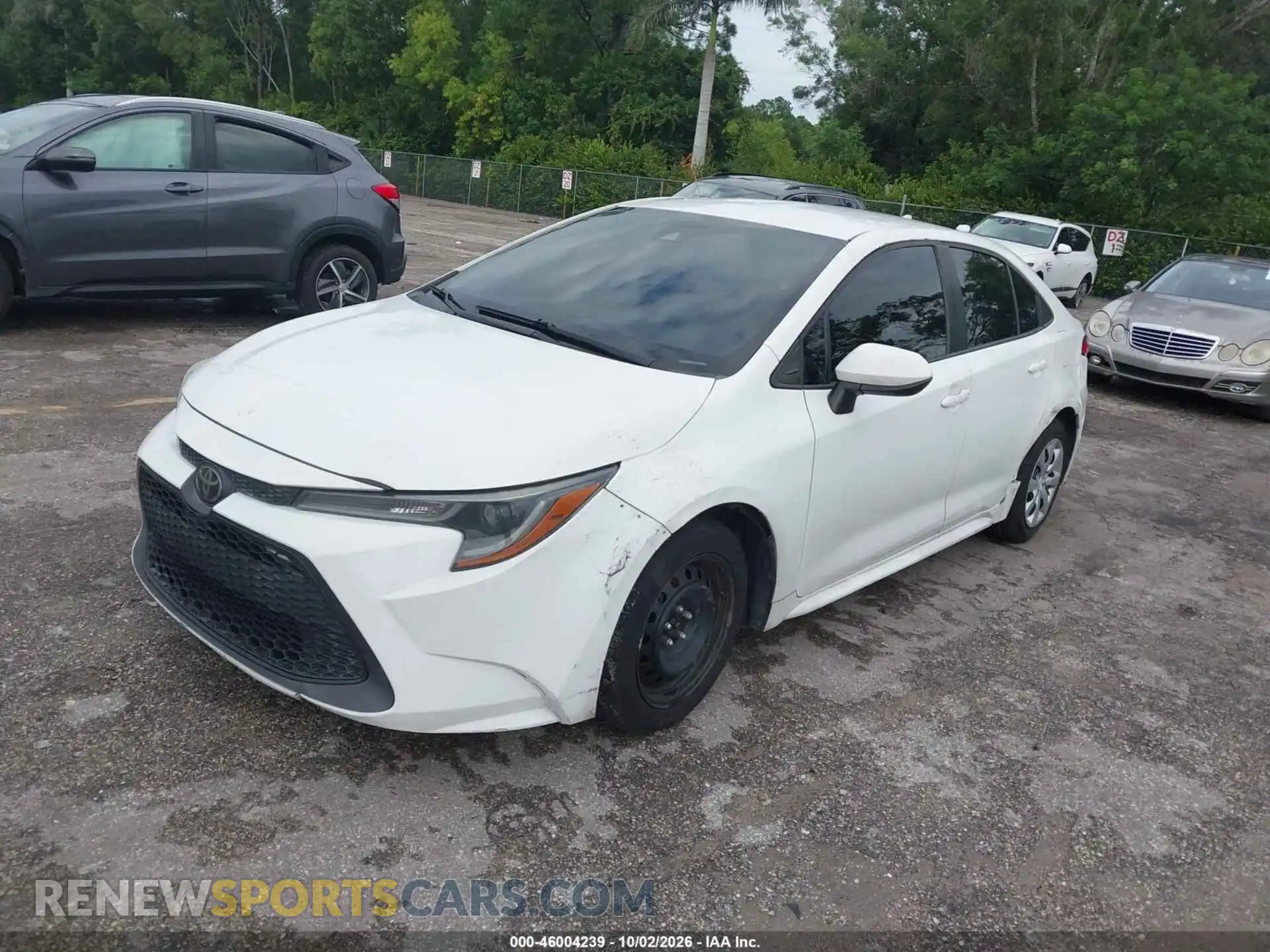 2 Photograph of a damaged car 5YFEPMAE3MP246930 TOYOTA COROLLA 2021
