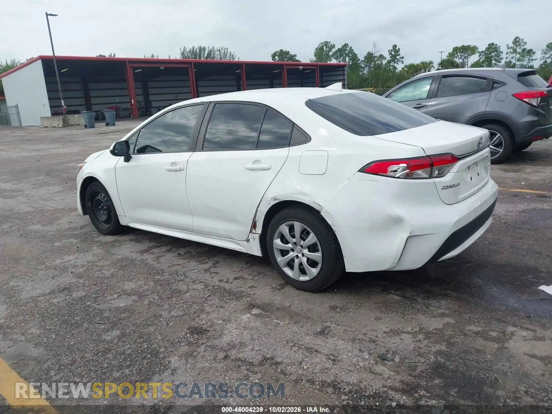 3 Photograph of a damaged car 5YFEPMAE3MP246930 TOYOTA COROLLA 2021