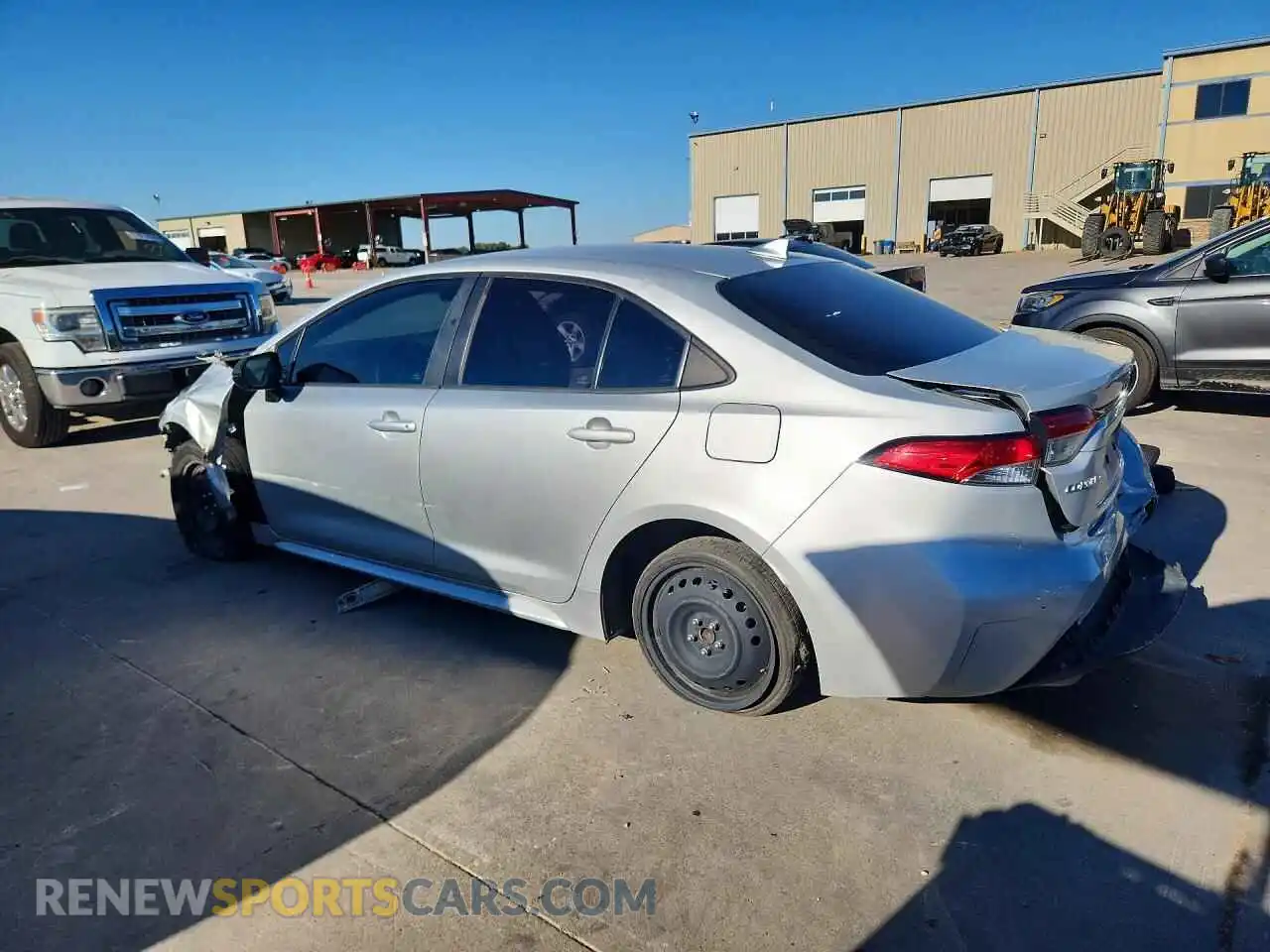 2 Photograph of a damaged car 5YFEPMAE3MP249259 TOYOTA COROLLA 2021