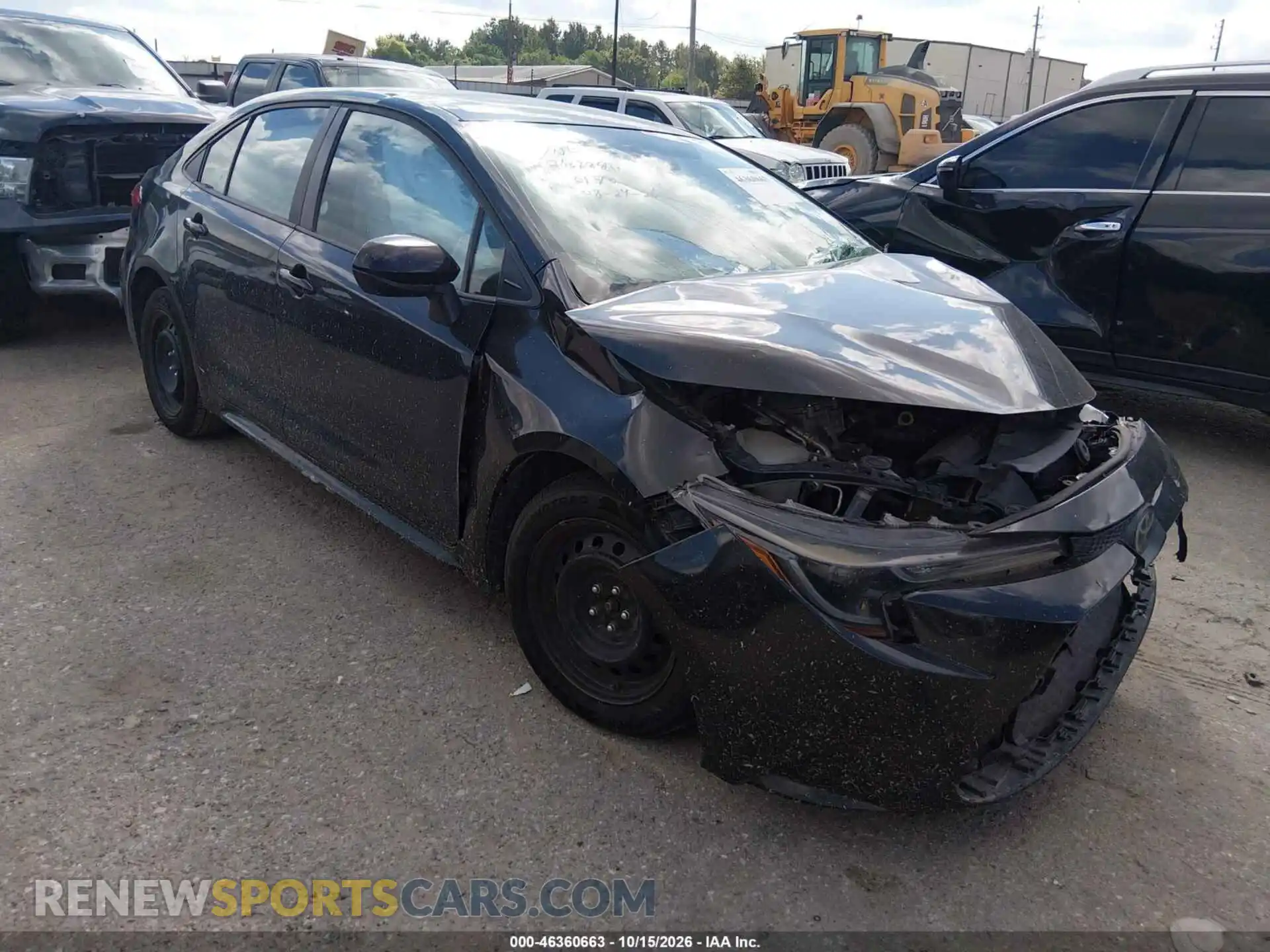 1 Photograph of a damaged car 5YFEPMAE3MP250170 TOYOTA COROLLA 2021
