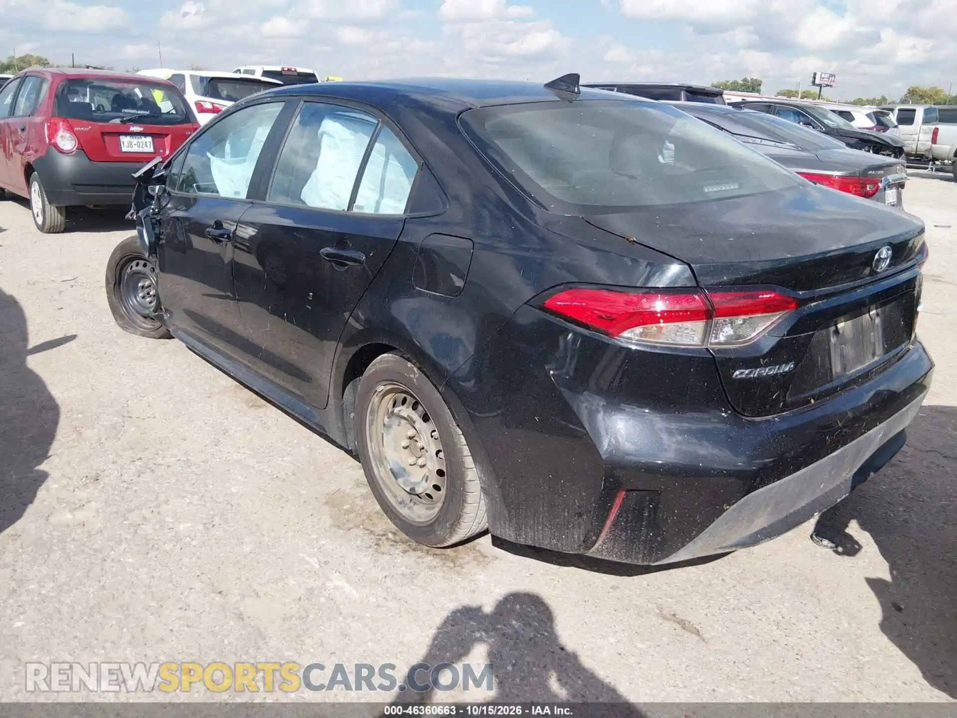 3 Photograph of a damaged car 5YFEPMAE3MP250170 TOYOTA COROLLA 2021