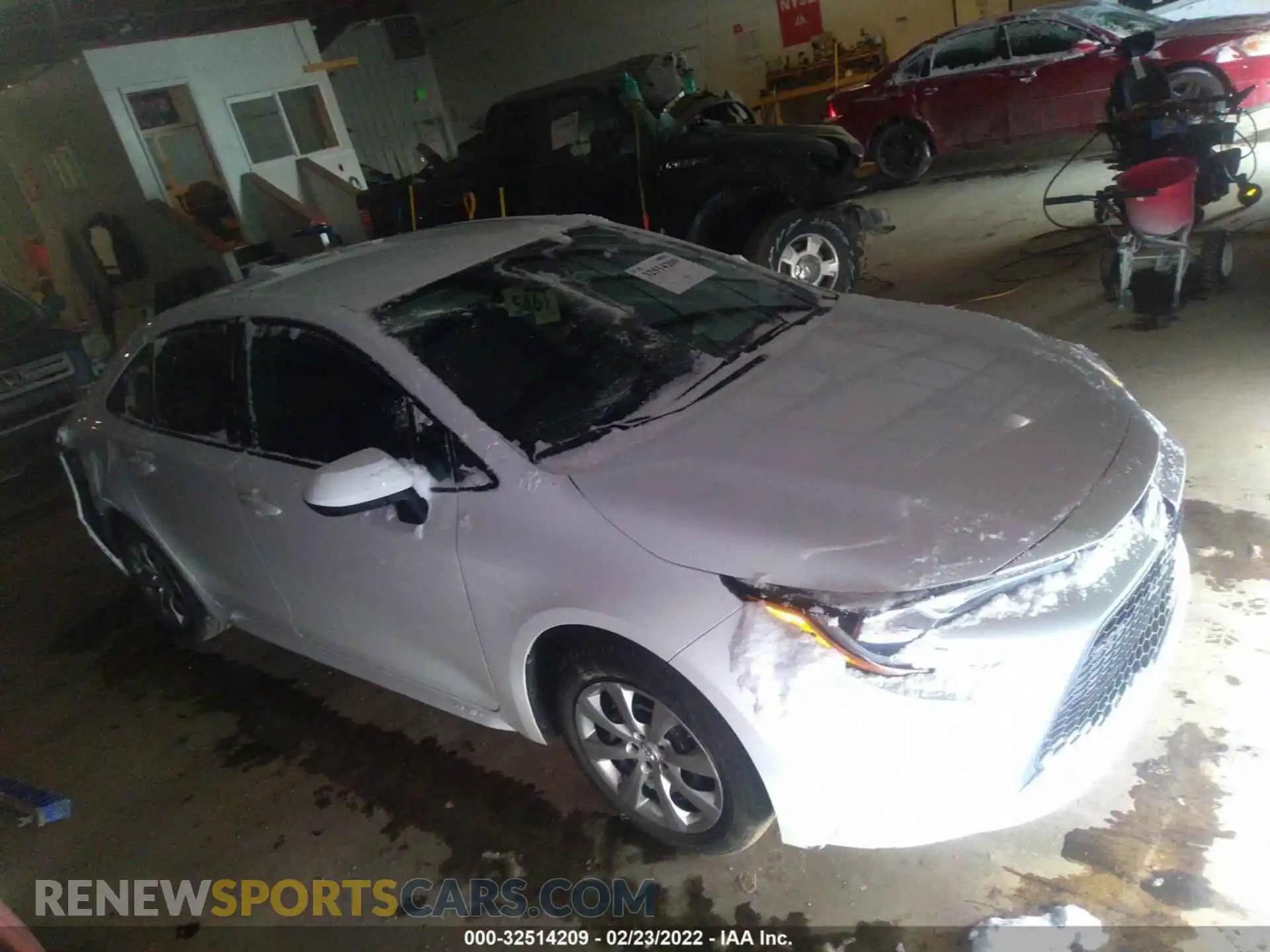 1 Фотография поврежденного автомобиля 5YFEPMAE3MP250766 TOYOTA COROLLA 2021