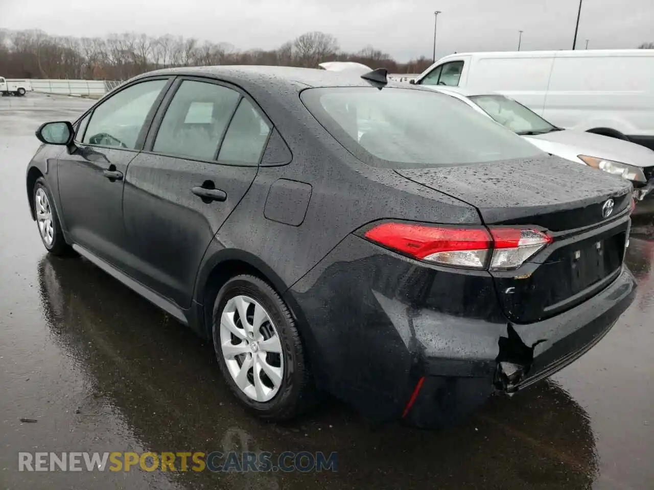 3 Photograph of a damaged car 5YFEPMAE3MP256714 TOYOTA COROLLA 2021