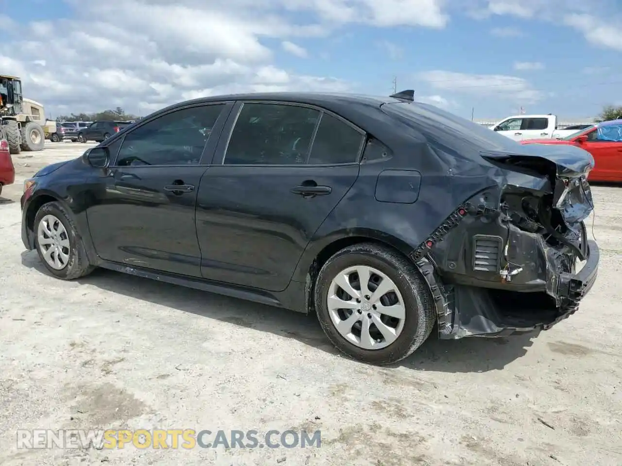 2 Photograph of a damaged car 5YFEPMAE3MP257426 TOYOTA COROLLA 2021