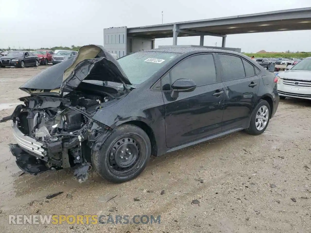 1 Фотография поврежденного автомобиля 5YFEPMAE3MP260763 TOYOTA COROLLA 2021