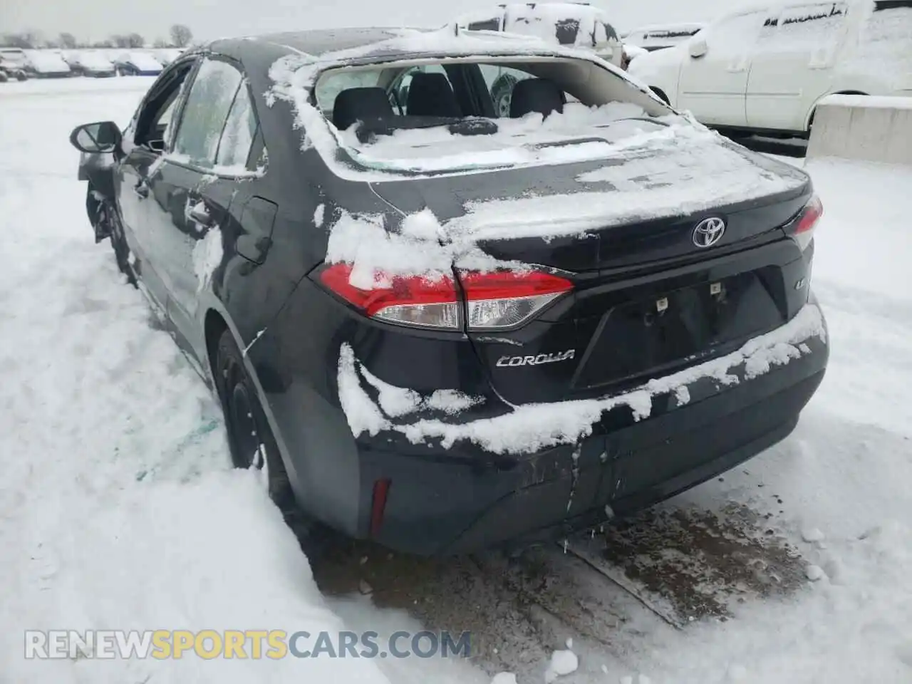 3 Photograph of a damaged car 5YFEPMAE3MP260925 TOYOTA COROLLA 2021