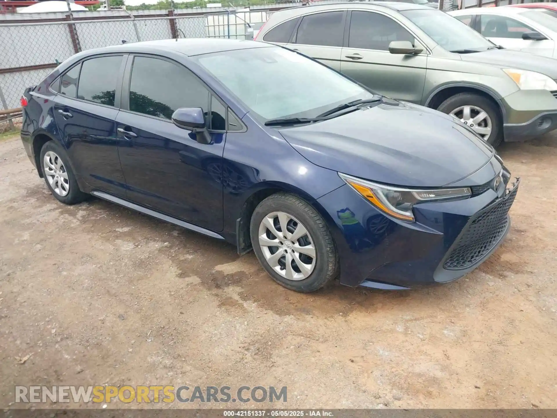 1 Photograph of a damaged car 5YFEPMAE3MP261136 TOYOTA COROLLA 2021