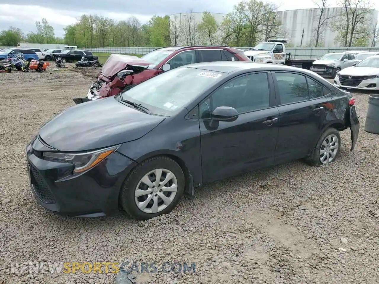 1 Фотография поврежденного автомобиля 5YFEPMAE3MP263436 TOYOTA COROLLA 2021