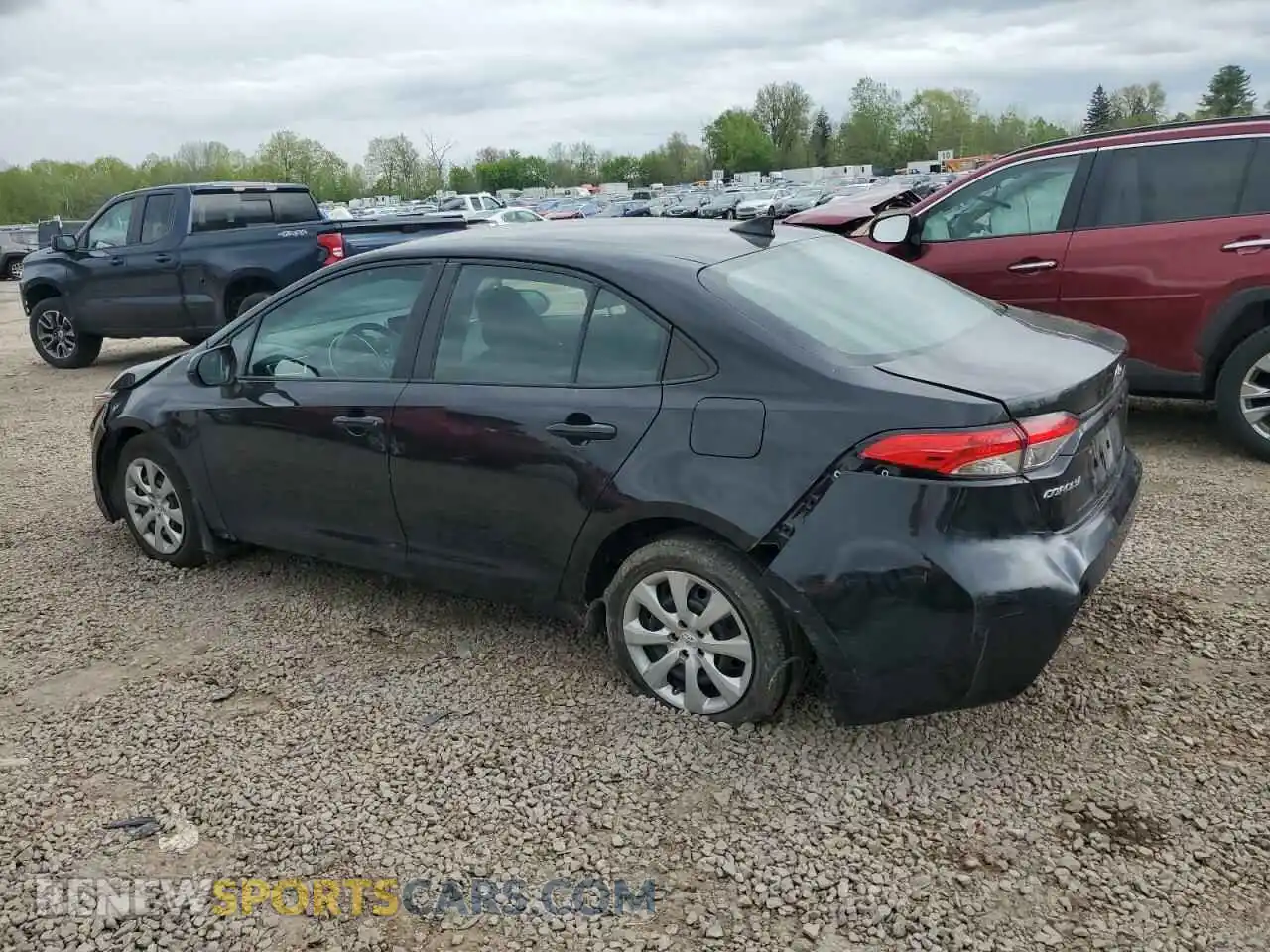 2 Фотография поврежденного автомобиля 5YFEPMAE3MP263436 TOYOTA COROLLA 2021