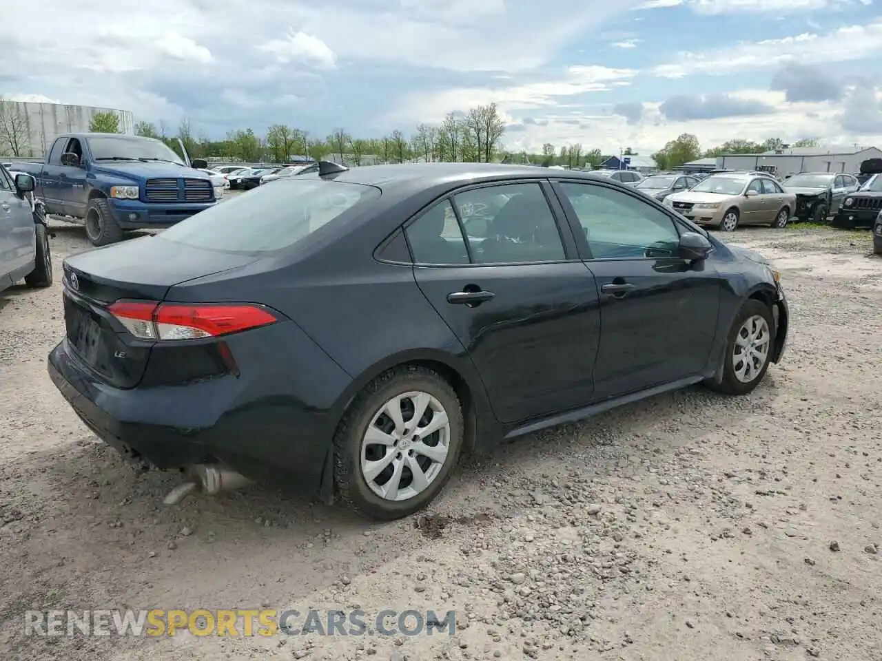 3 Фотография поврежденного автомобиля 5YFEPMAE3MP263436 TOYOTA COROLLA 2021