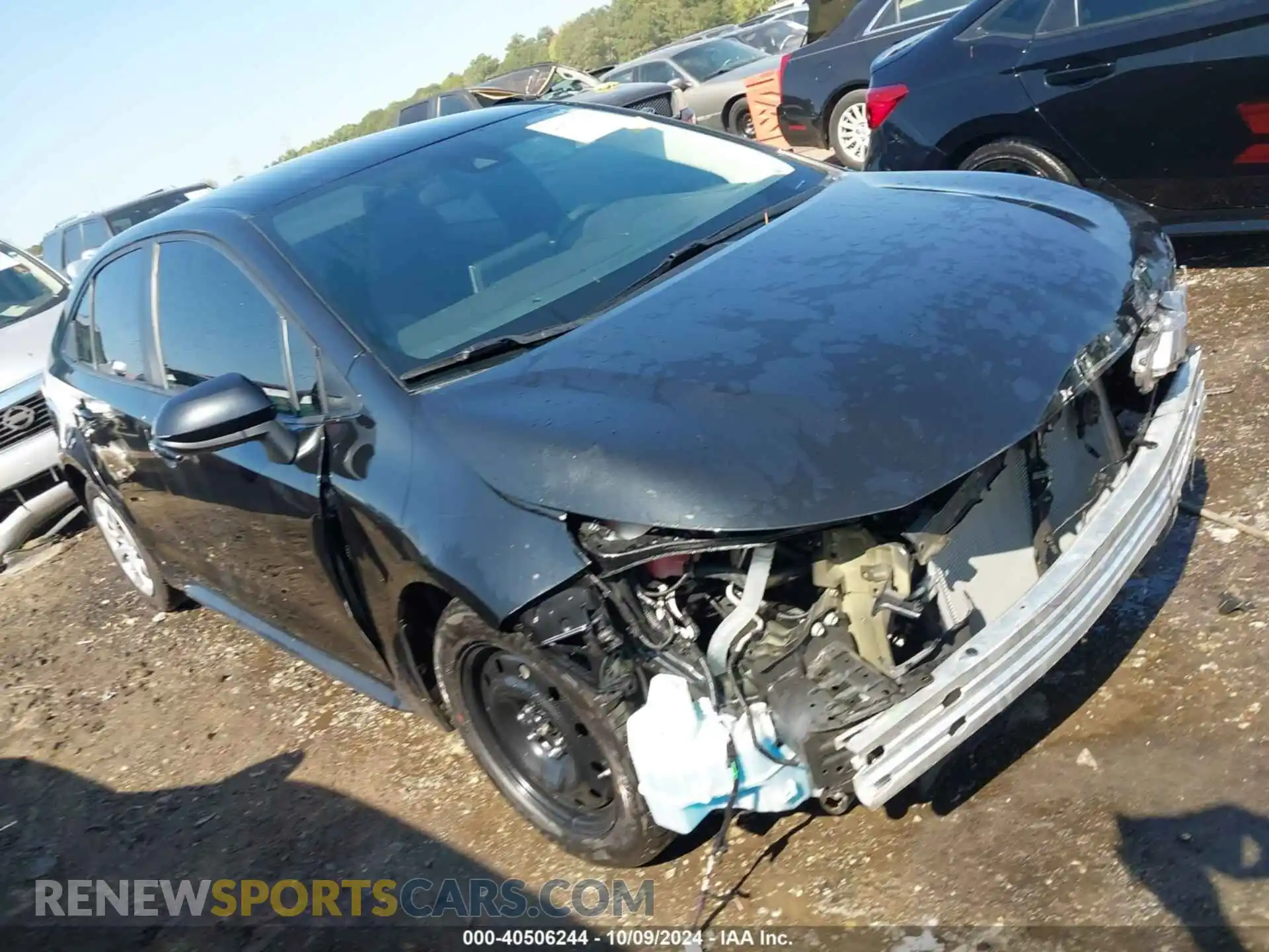 1 Photograph of a damaged car 5YFEPMAE3MP264960 TOYOTA COROLLA 2021