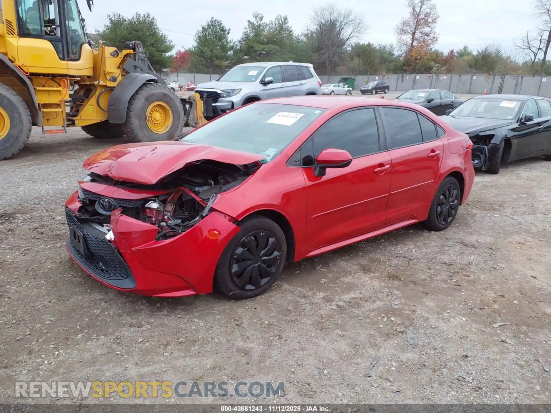 2 Photograph of a damaged car 5YFEPMAE3MP267681 TOYOTA COROLLA 2021