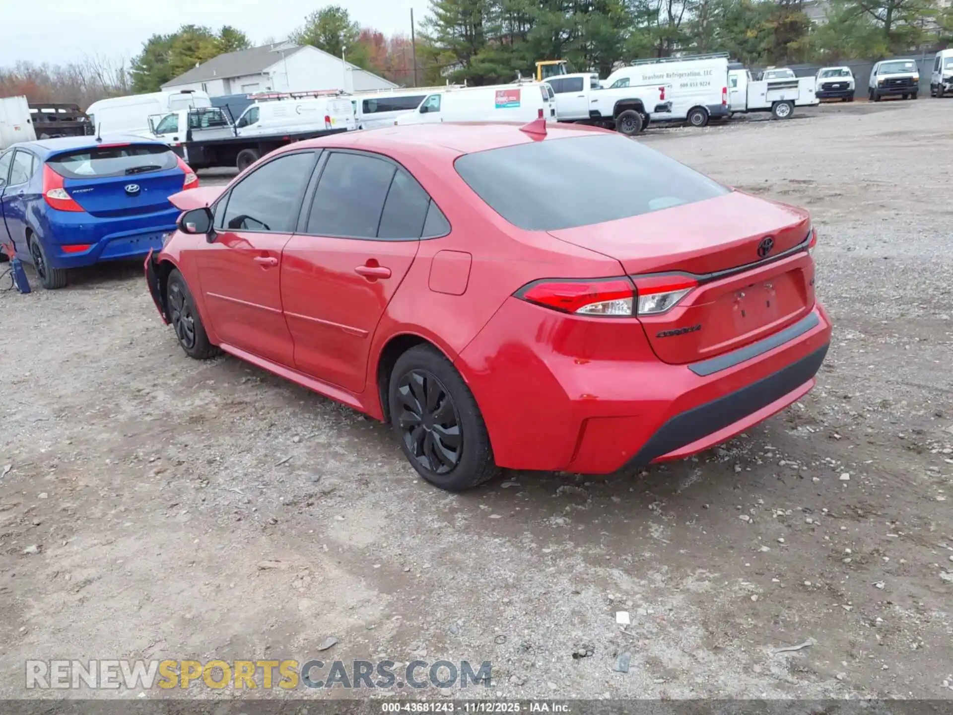 3 Photograph of a damaged car 5YFEPMAE3MP267681 TOYOTA COROLLA 2021