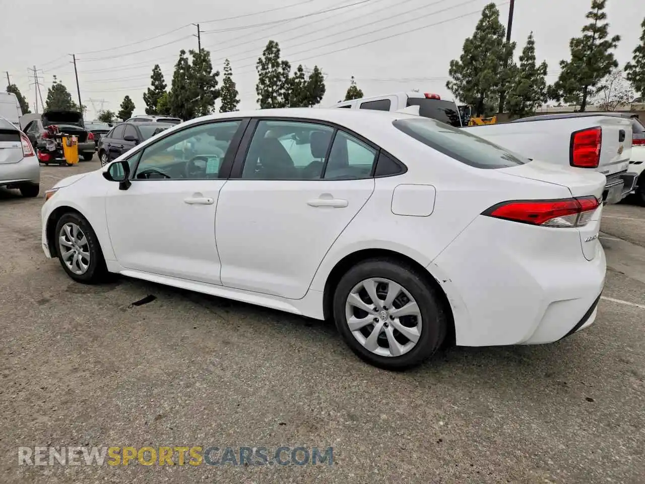 2 Photograph of a damaged car 5YFEPMAE3MP268510 TOYOTA COROLLA 2021