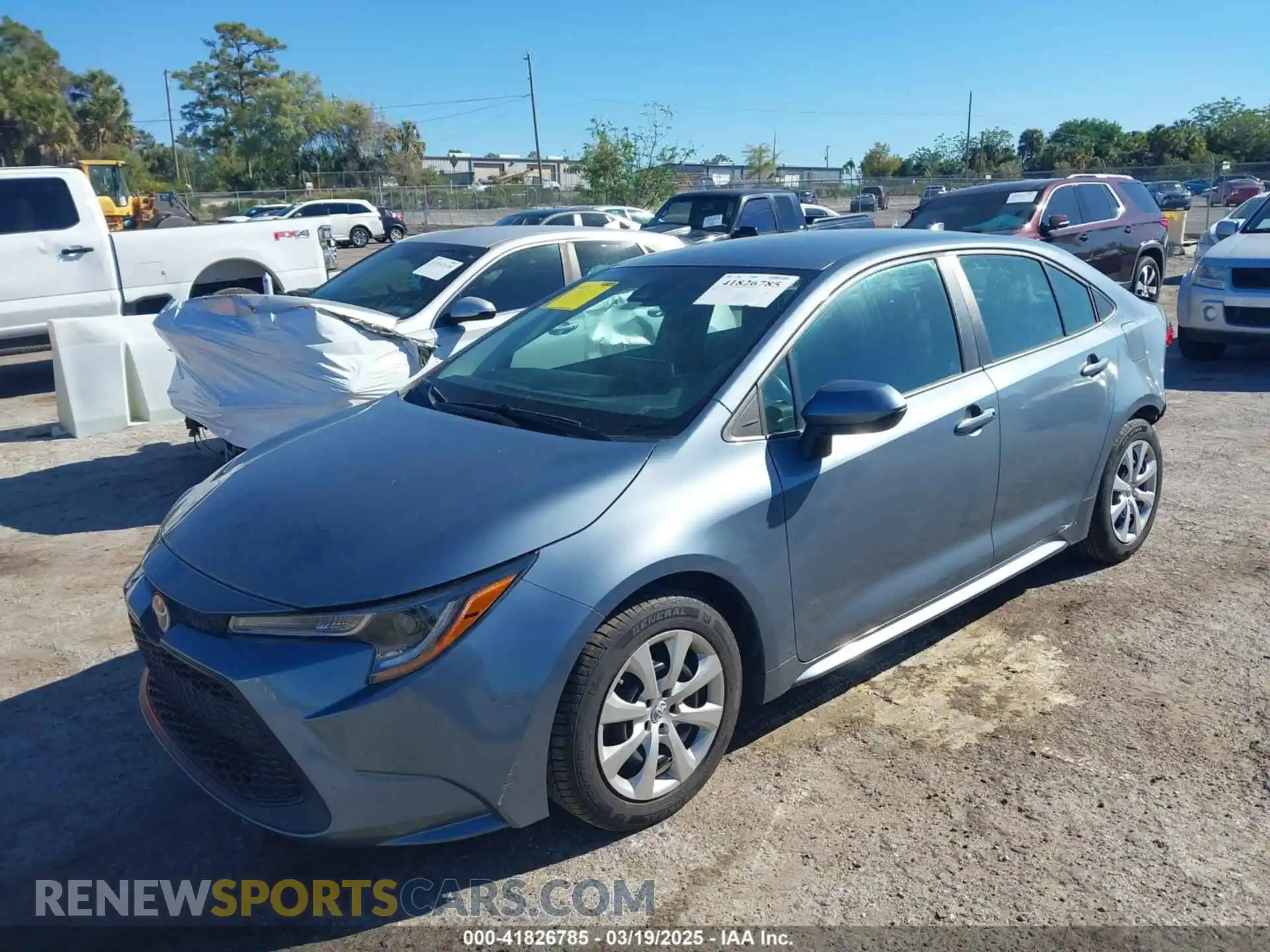 2 Photograph of a damaged car 5YFEPMAE4MP150479 TOYOTA COROLLA 2021