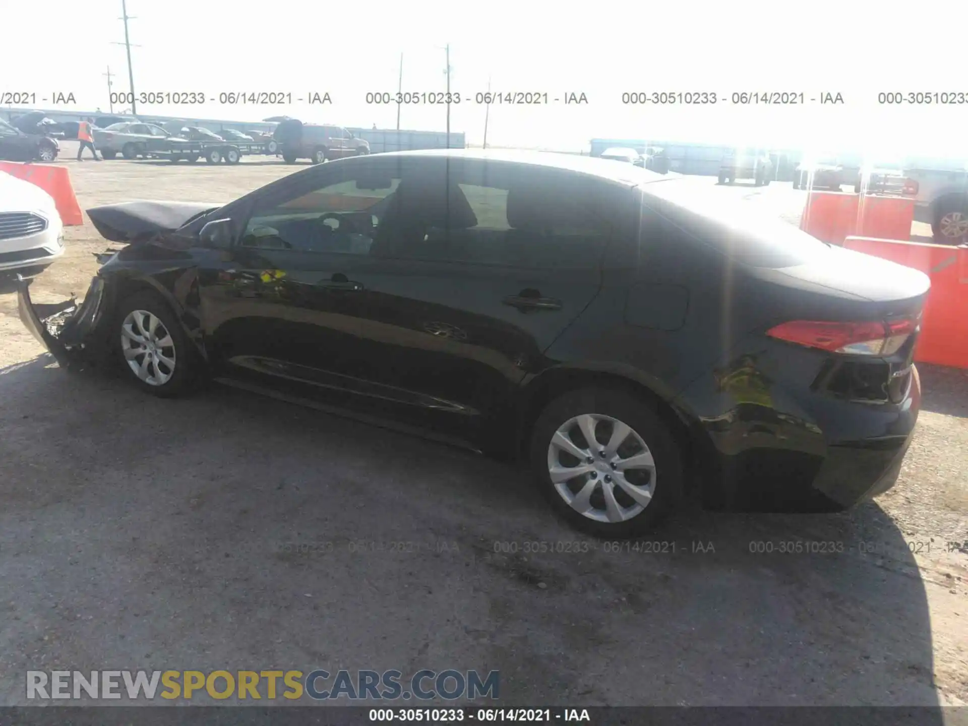 3 Photograph of a damaged car 5YFEPMAE4MP151115 TOYOTA COROLLA 2021