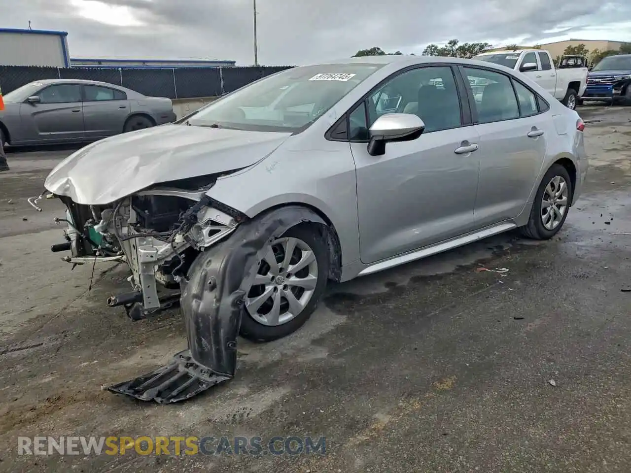 1 Photograph of a damaged car 5YFEPMAE4MP157531 TOYOTA COROLLA 2021