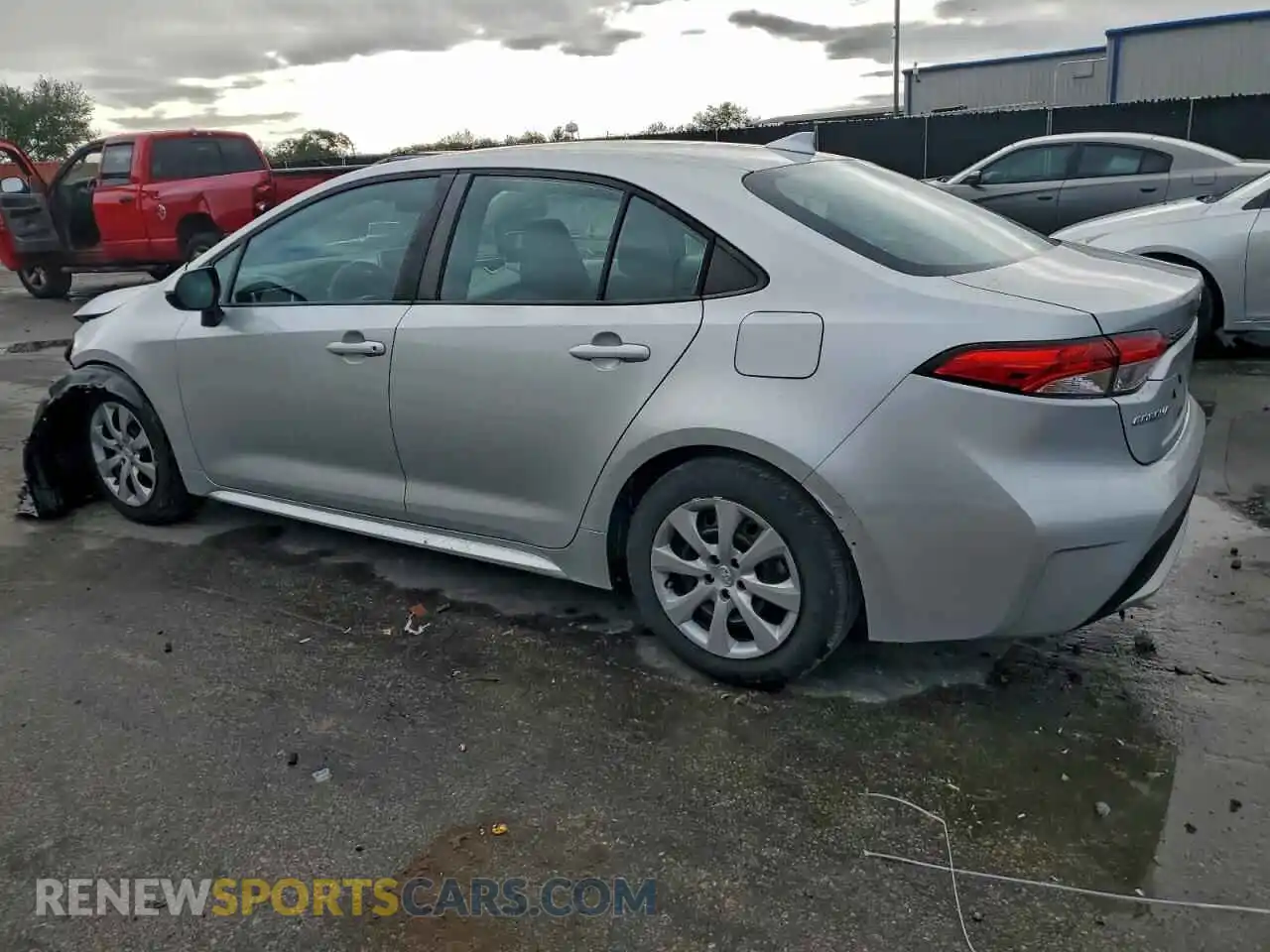 2 Photograph of a damaged car 5YFEPMAE4MP157531 TOYOTA COROLLA 2021