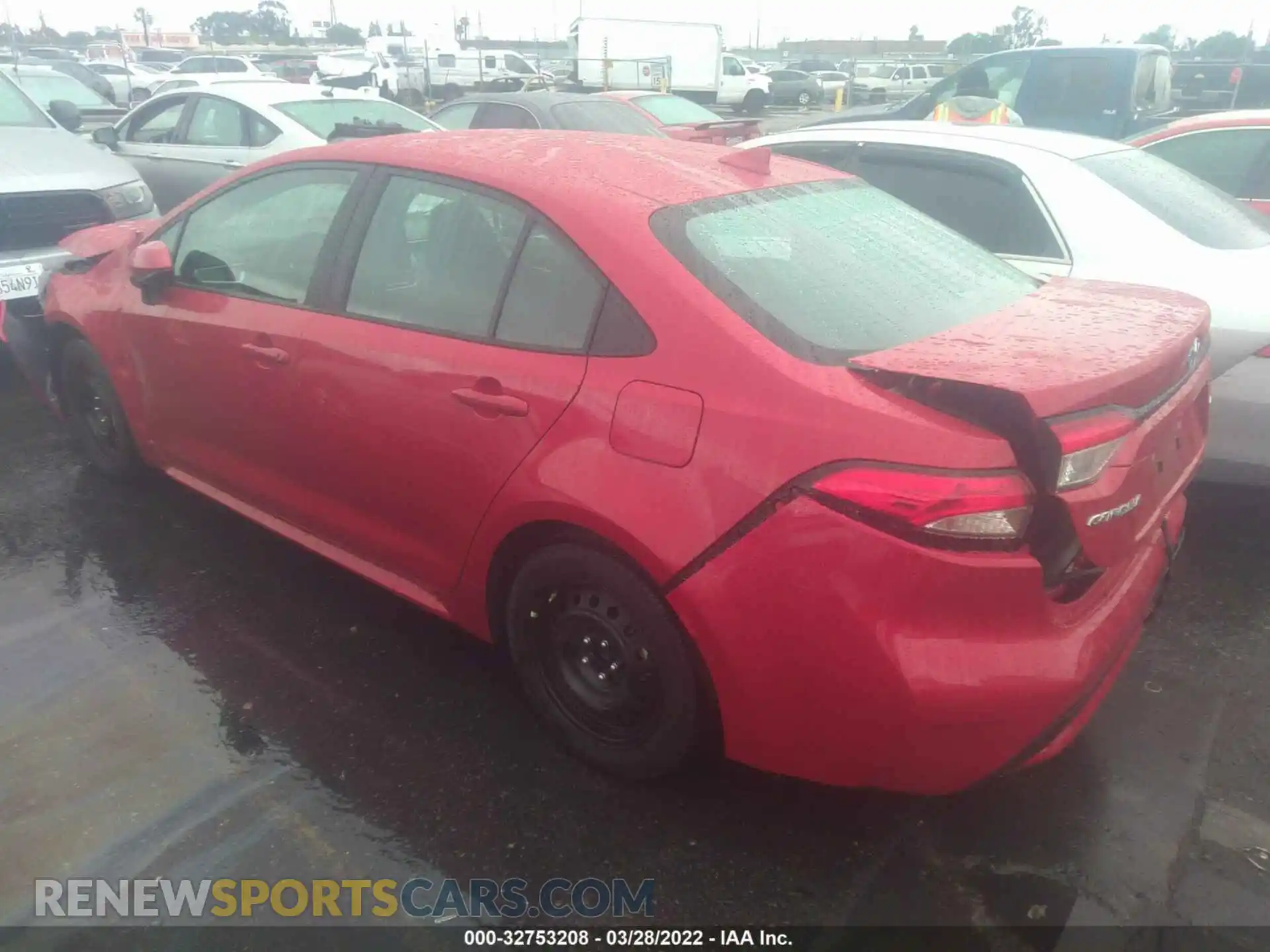 3 Photograph of a damaged car 5YFEPMAE4MP159215 TOYOTA COROLLA 2021