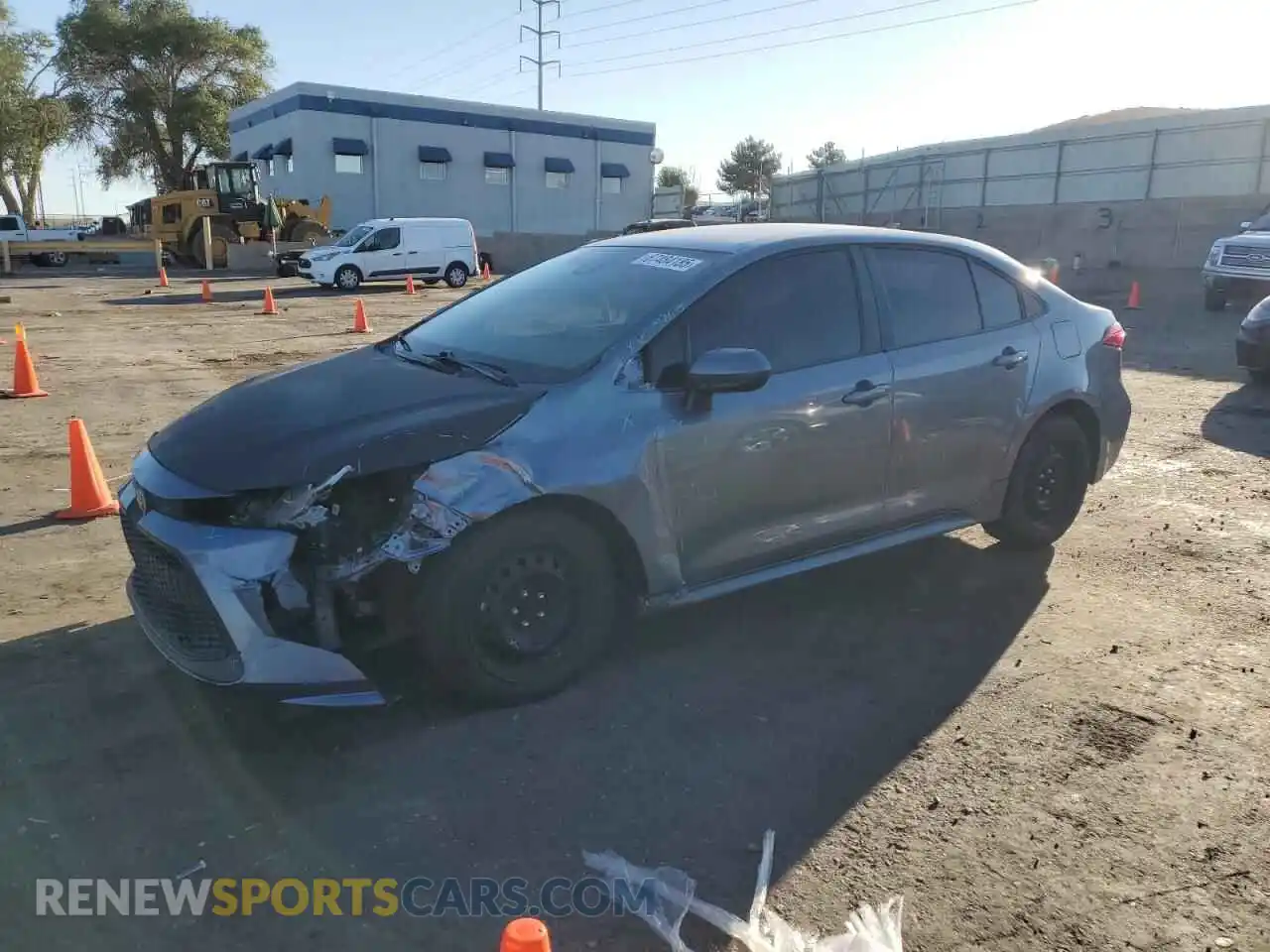 1 Photograph of a damaged car 5YFEPMAE4MP160333 TOYOTA COROLLA 2021