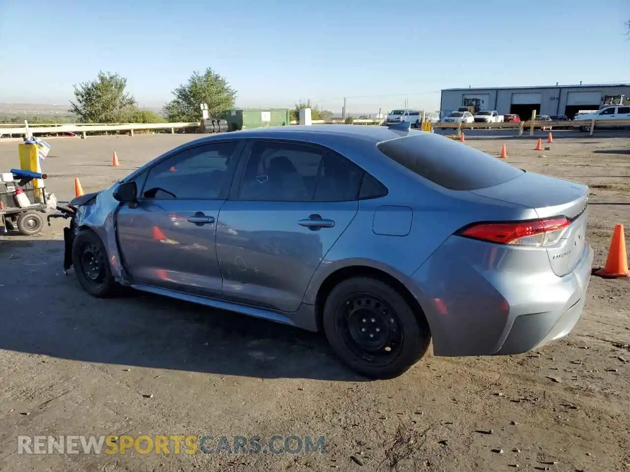 2 Photograph of a damaged car 5YFEPMAE4MP160333 TOYOTA COROLLA 2021
