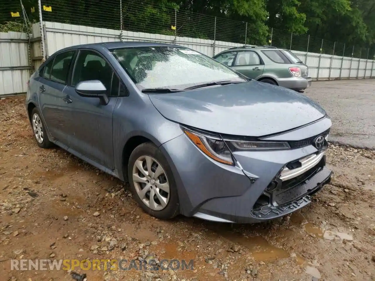 1 Photograph of a damaged car 5YFEPMAE4MP169839 TOYOTA COROLLA 2021