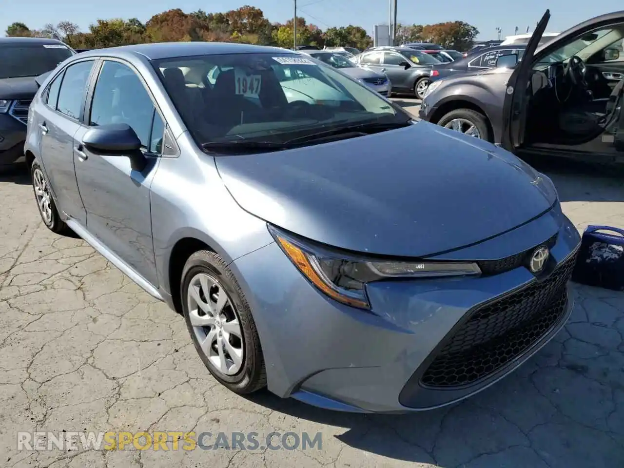 1 Photograph of a damaged car 5YFEPMAE4MP171283 TOYOTA COROLLA 2021