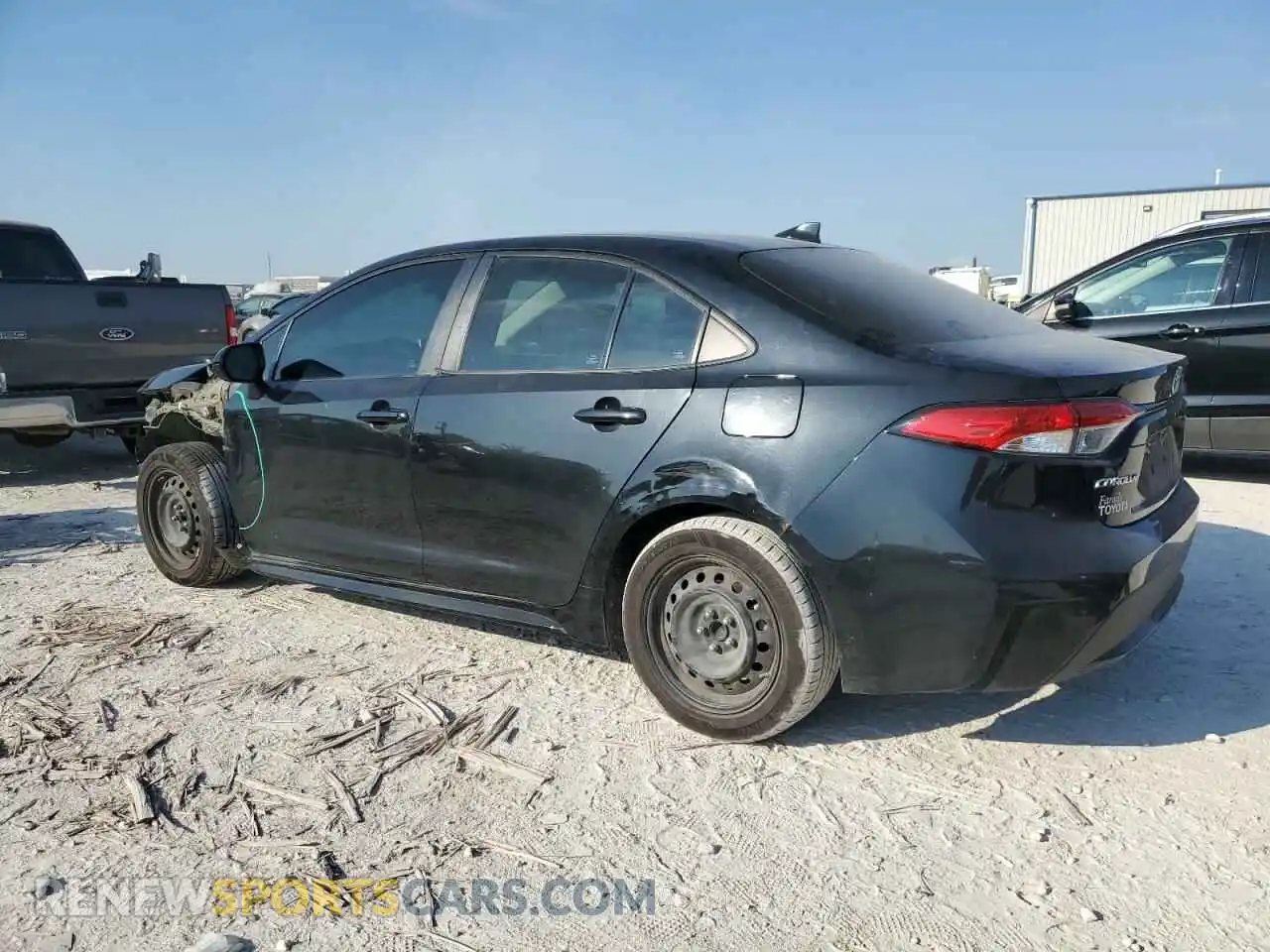 2 Photograph of a damaged car 5YFEPMAE4MP173521 TOYOTA COROLLA 2021