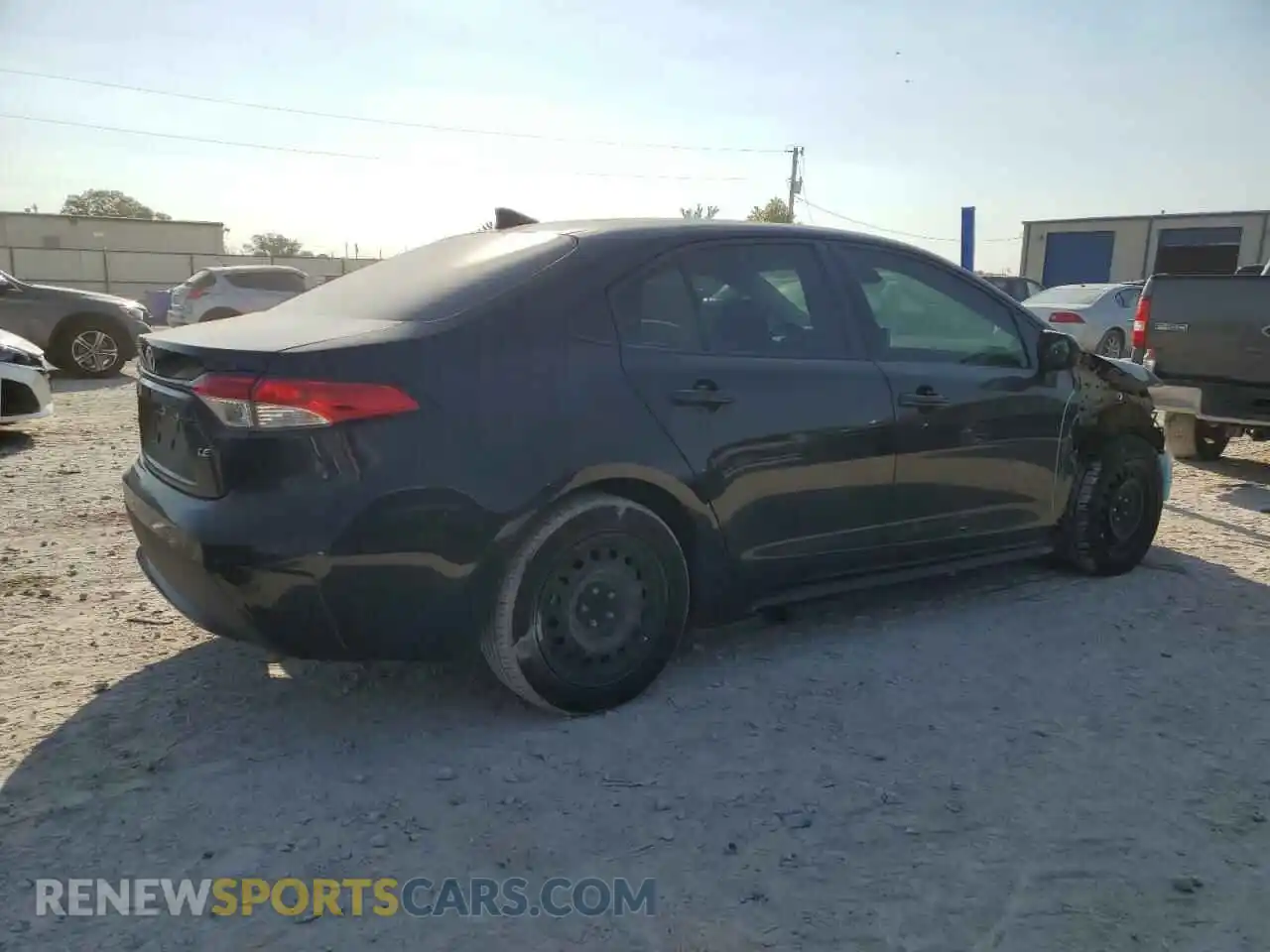 3 Photograph of a damaged car 5YFEPMAE4MP173521 TOYOTA COROLLA 2021