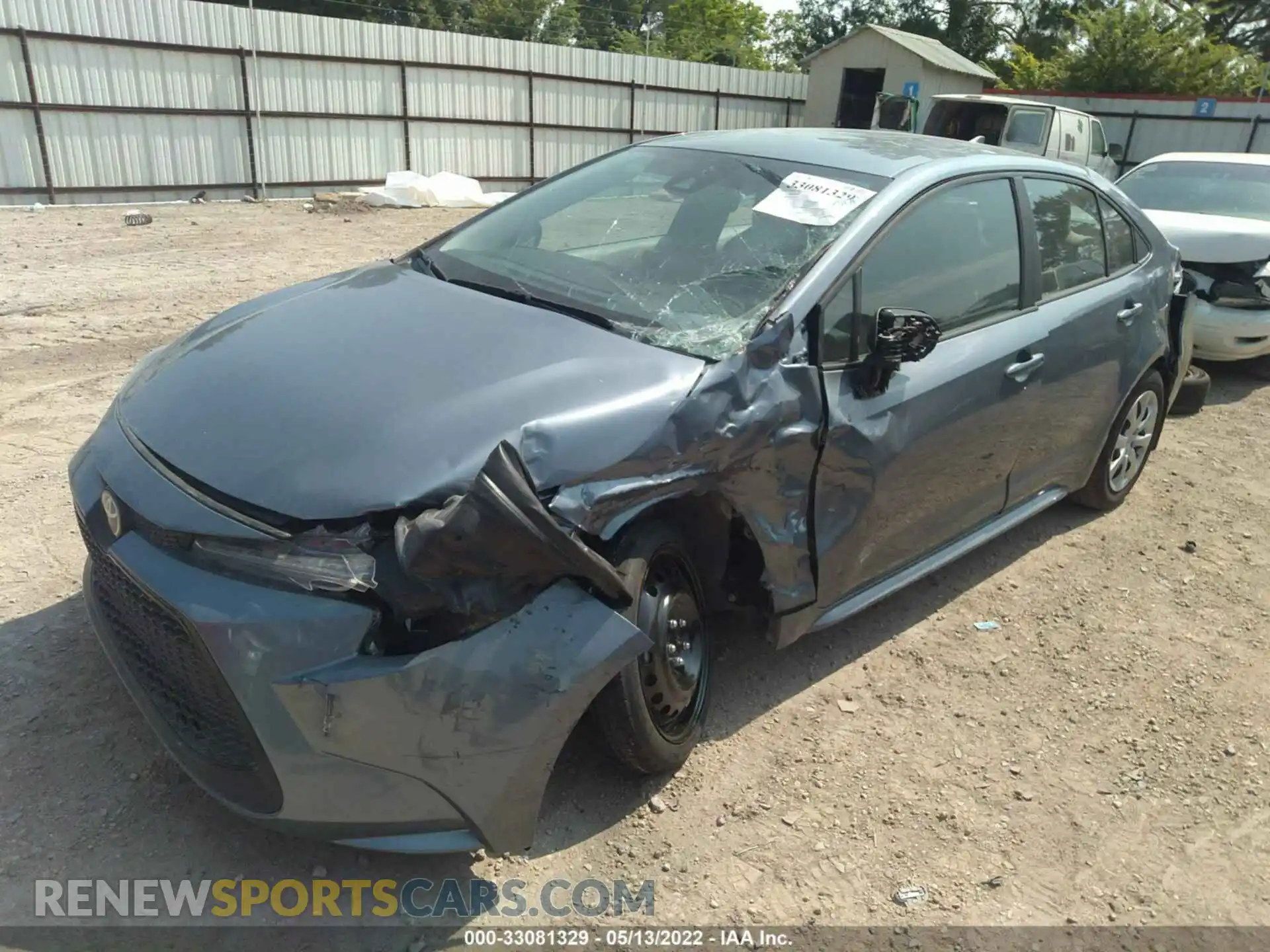 2 Photograph of a damaged car 5YFEPMAE4MP173986 TOYOTA COROLLA 2021