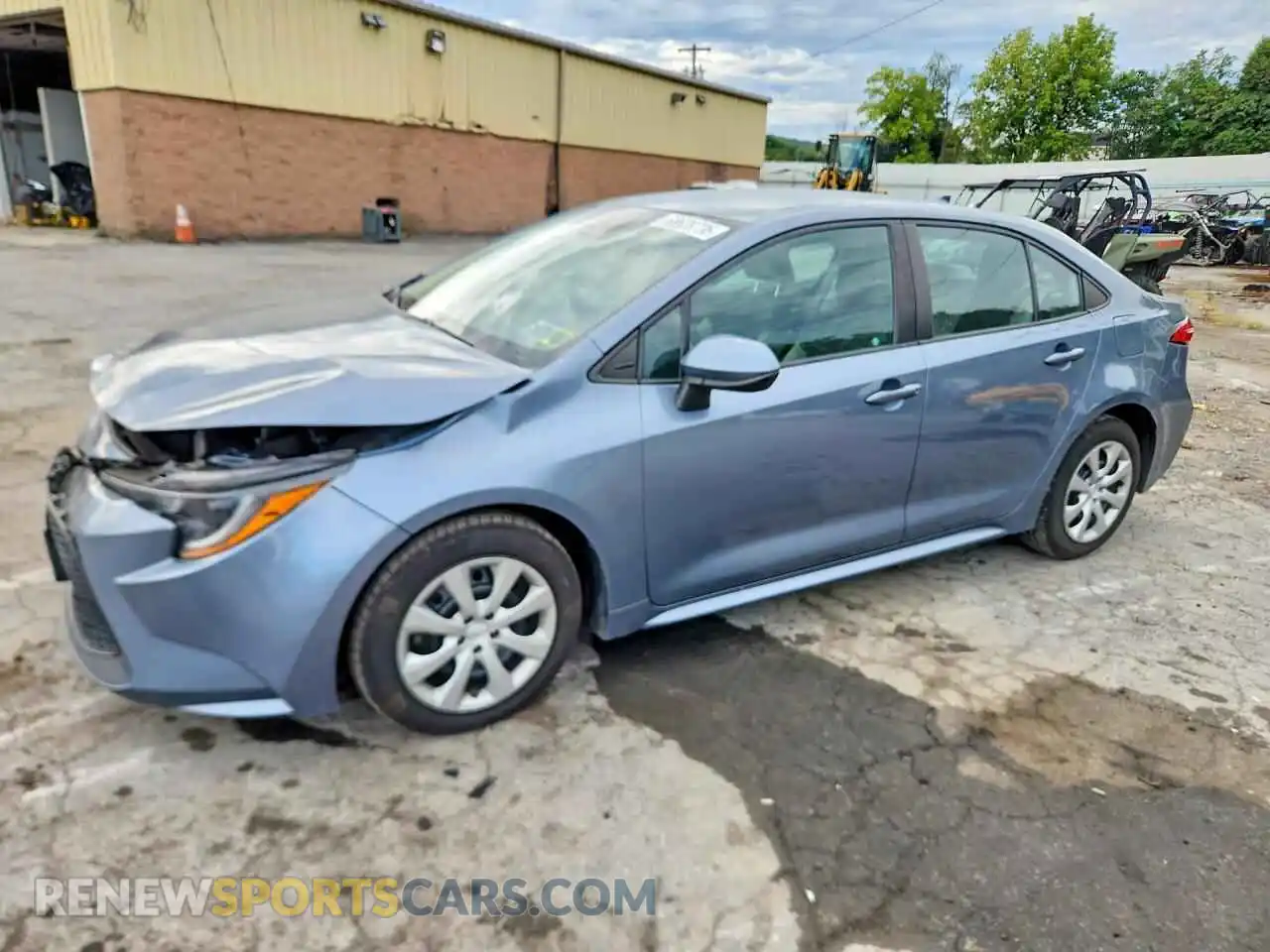 1 Photograph of a damaged car 5YFEPMAE4MP175186 TOYOTA COROLLA 2021