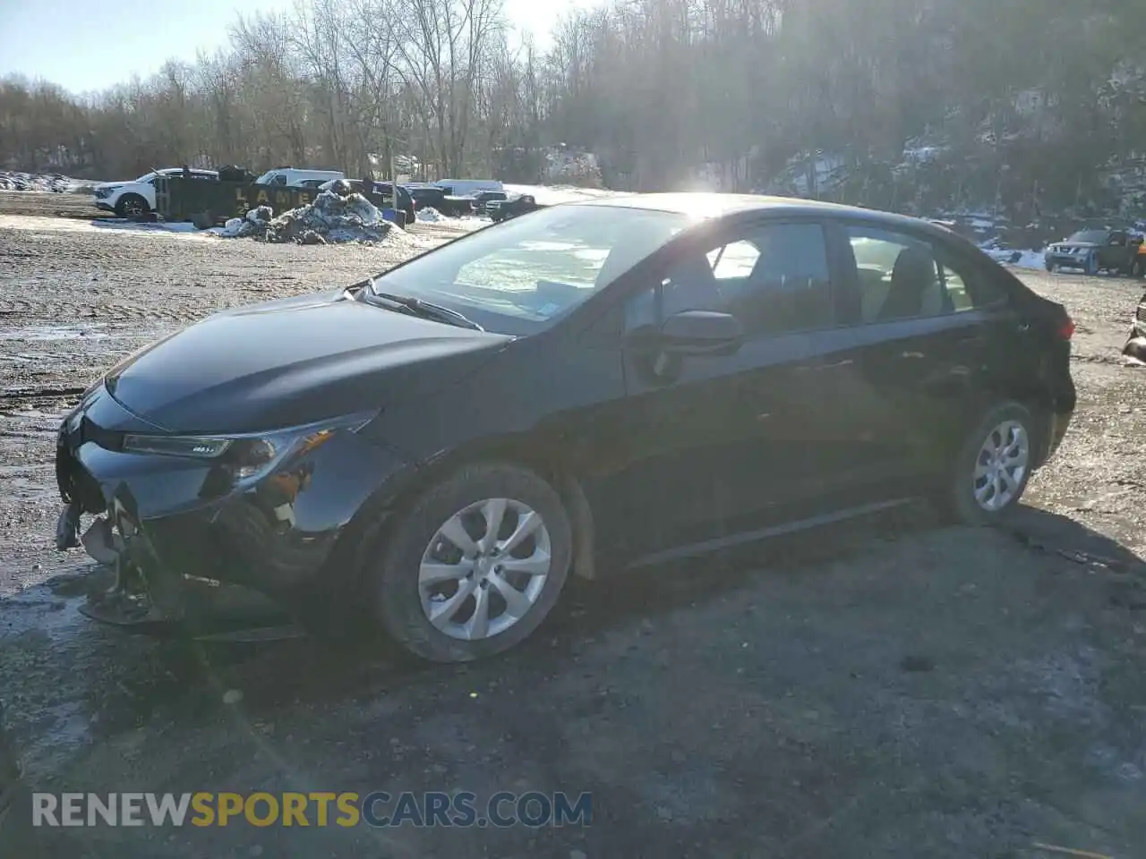 1 Photograph of a damaged car 5YFEPMAE4MP175799 TOYOTA COROLLA 2021