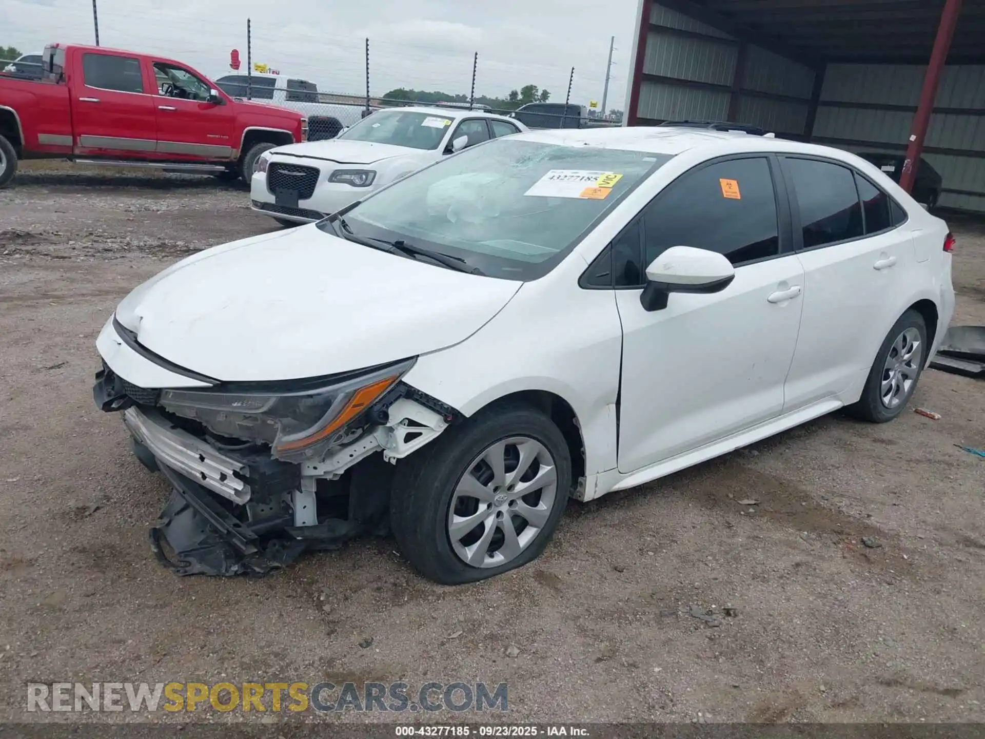 2 Фотография поврежденного автомобиля 5YFEPMAE4MP176855 TOYOTA COROLLA 2021