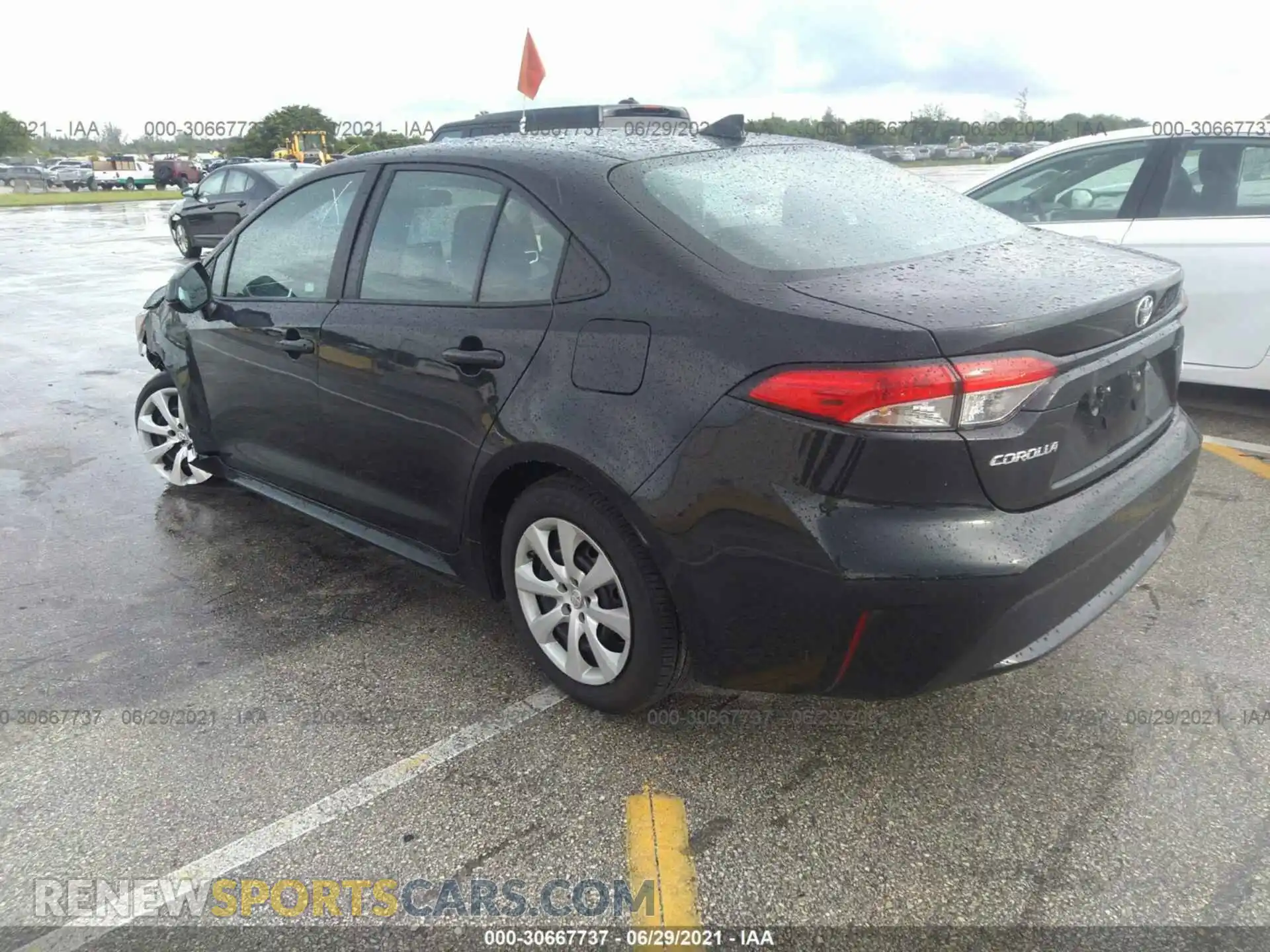 3 Photograph of a damaged car 5YFEPMAE4MP178671 TOYOTA COROLLA 2021