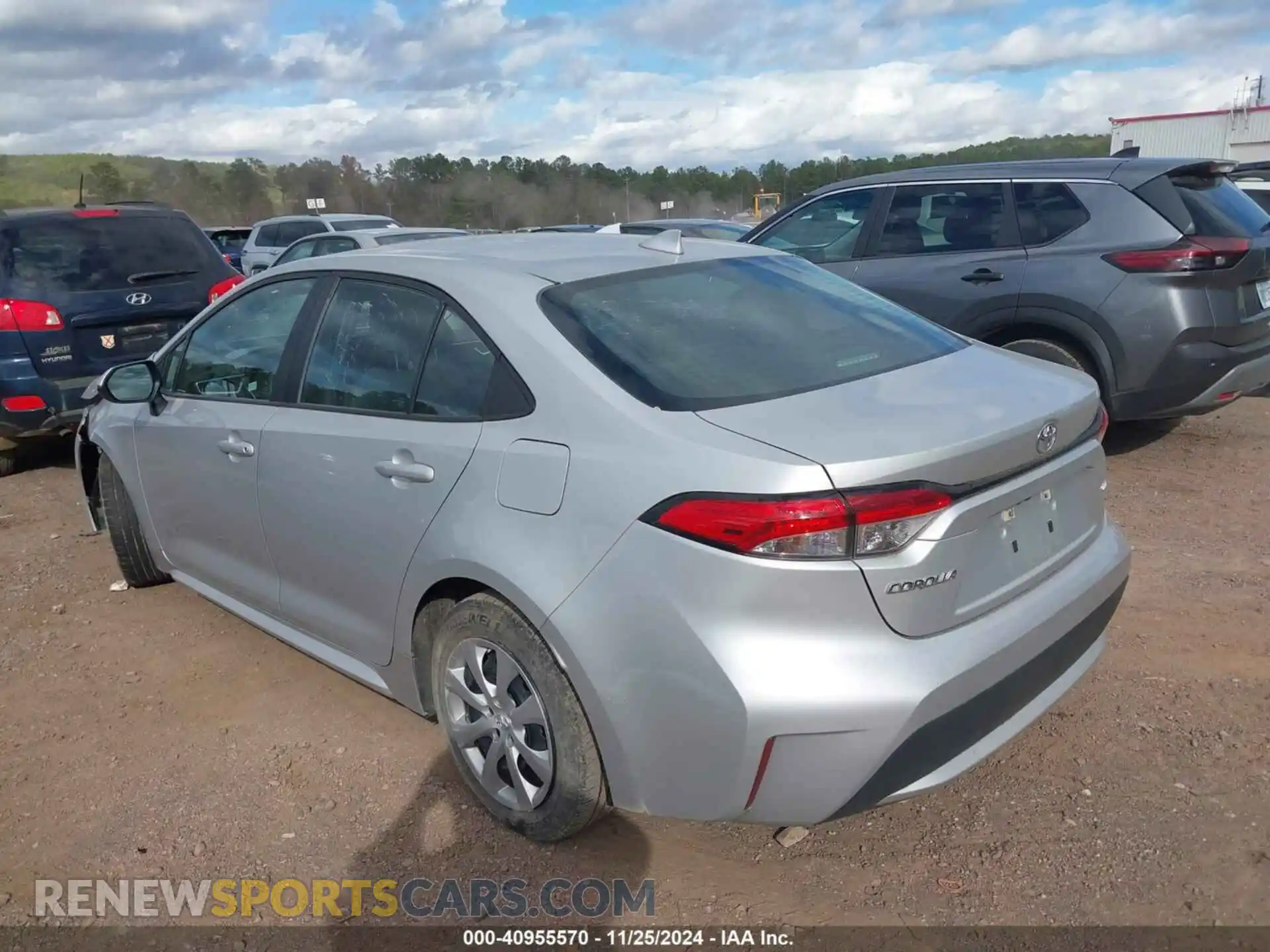 3 Photograph of a damaged car 5YFEPMAE4MP180002 TOYOTA COROLLA 2021