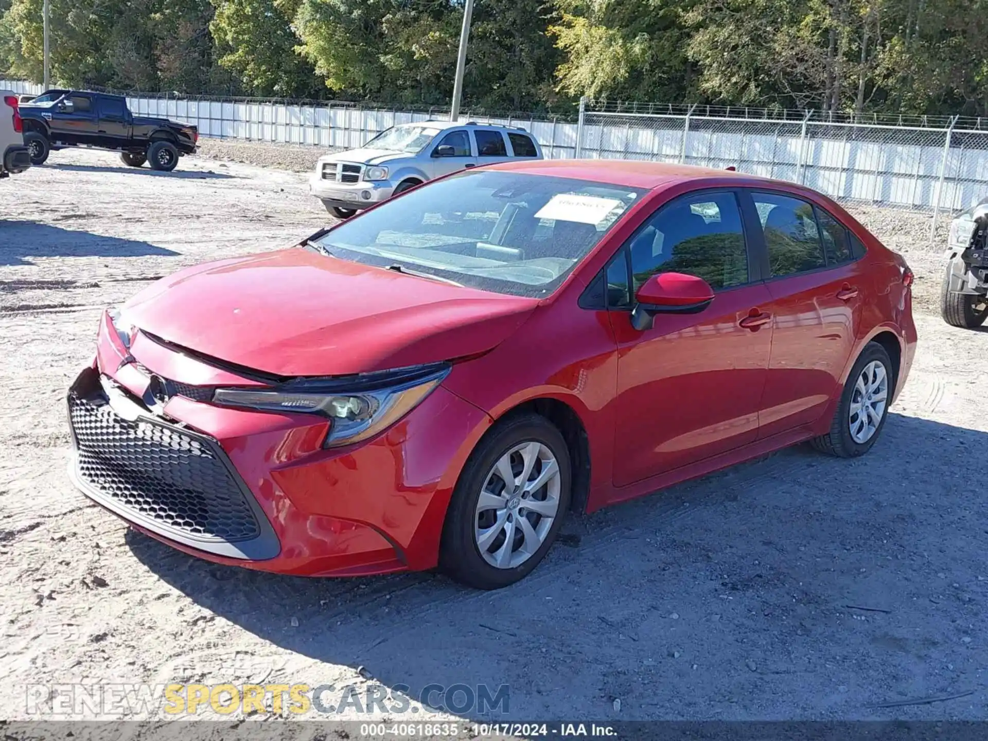 2 Photograph of a damaged car 5YFEPMAE4MP180419 TOYOTA COROLLA 2021