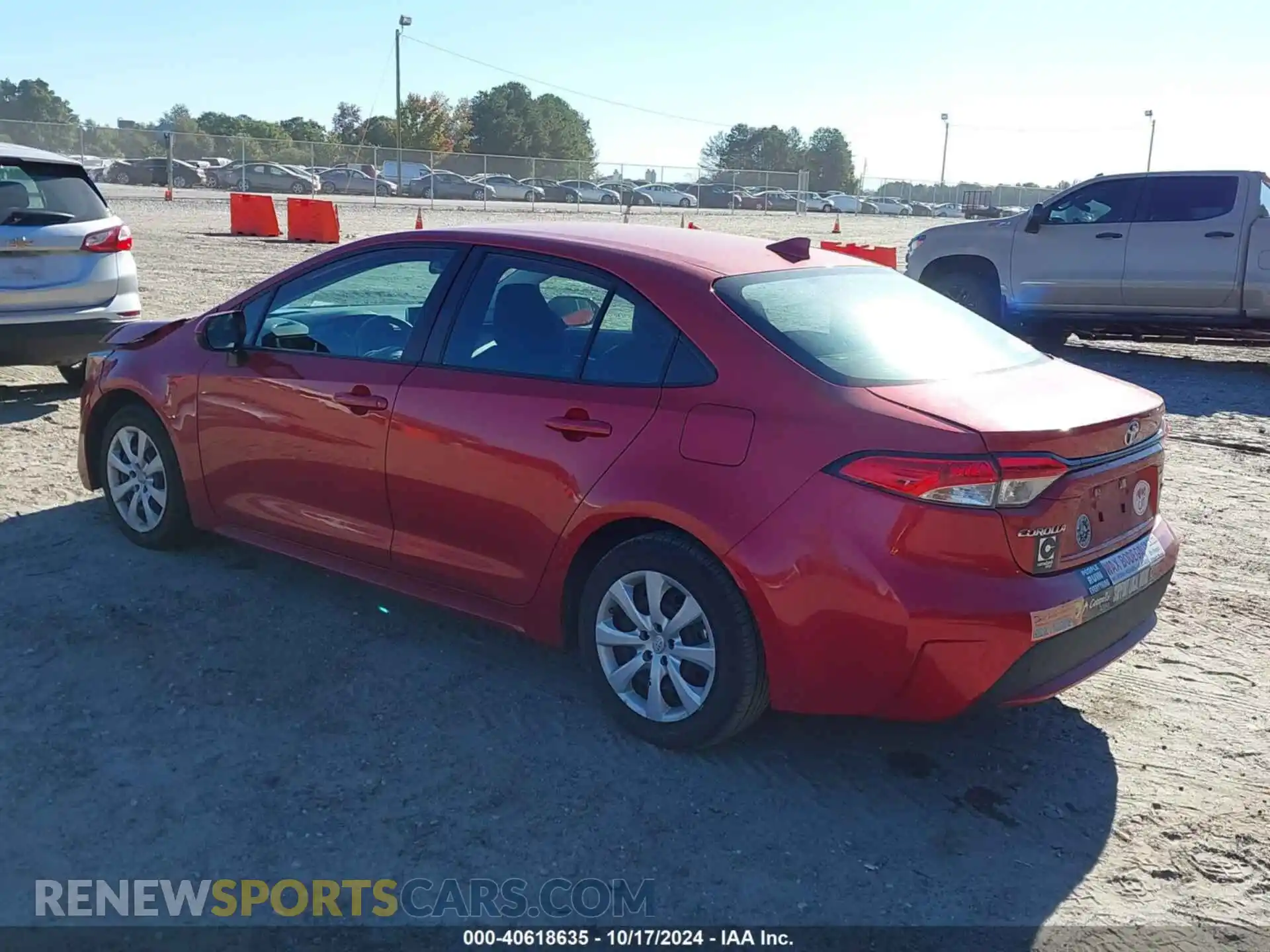 3 Photograph of a damaged car 5YFEPMAE4MP180419 TOYOTA COROLLA 2021
