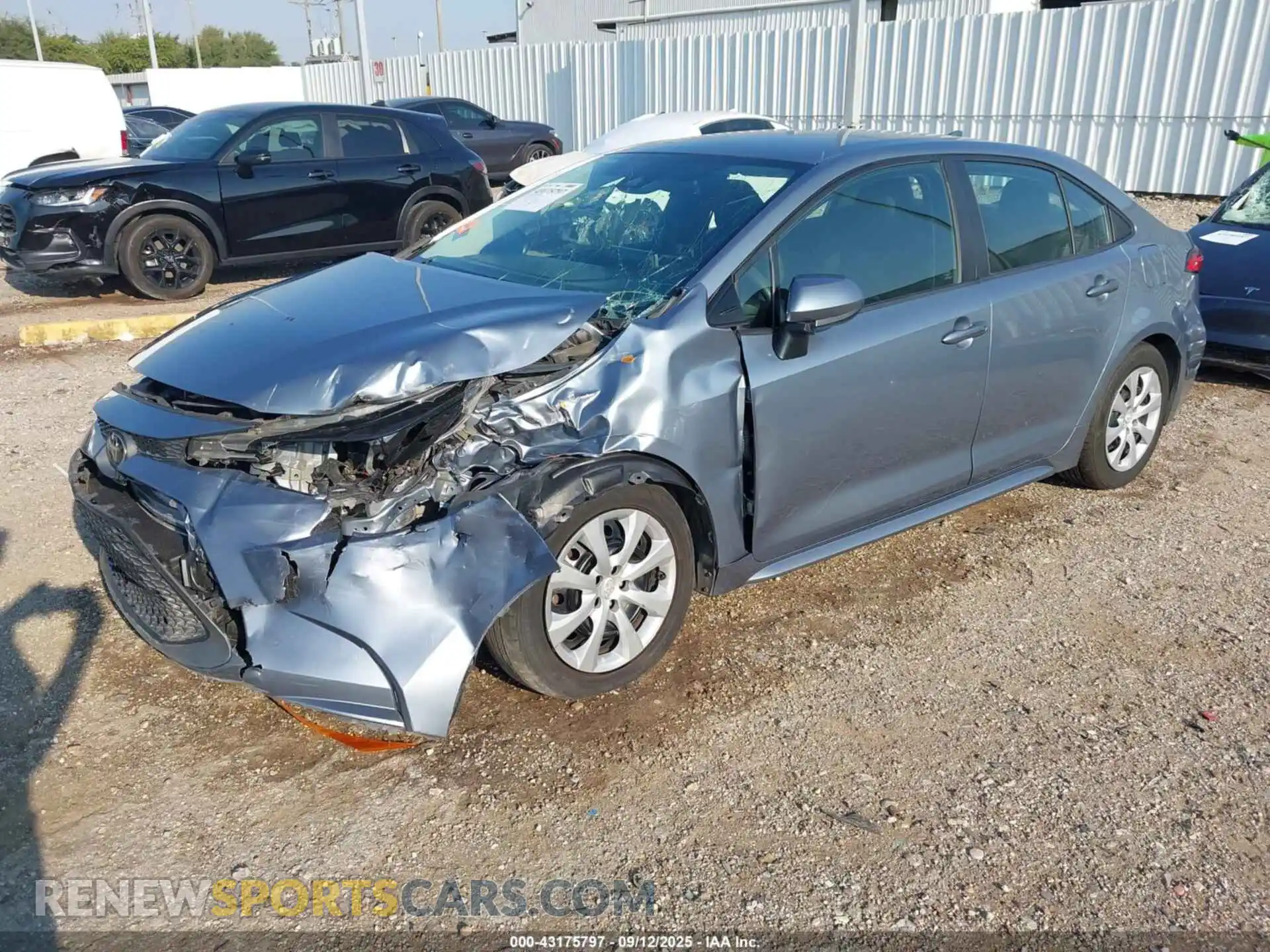 2 Photograph of a damaged car 5YFEPMAE4MP180422 TOYOTA COROLLA 2021