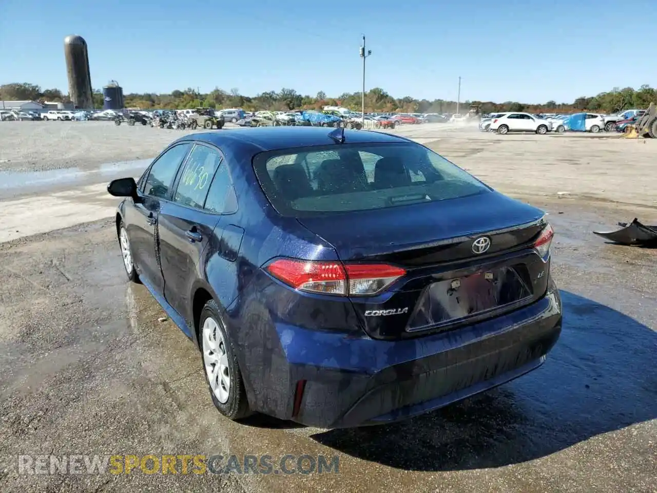 3 Photograph of a damaged car 5YFEPMAE4MP182798 TOYOTA COROLLA 2021