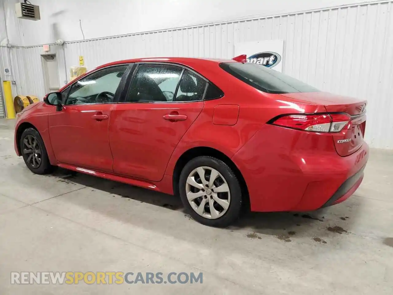 2 Photograph of a damaged car 5YFEPMAE4MP184387 TOYOTA COROLLA 2021